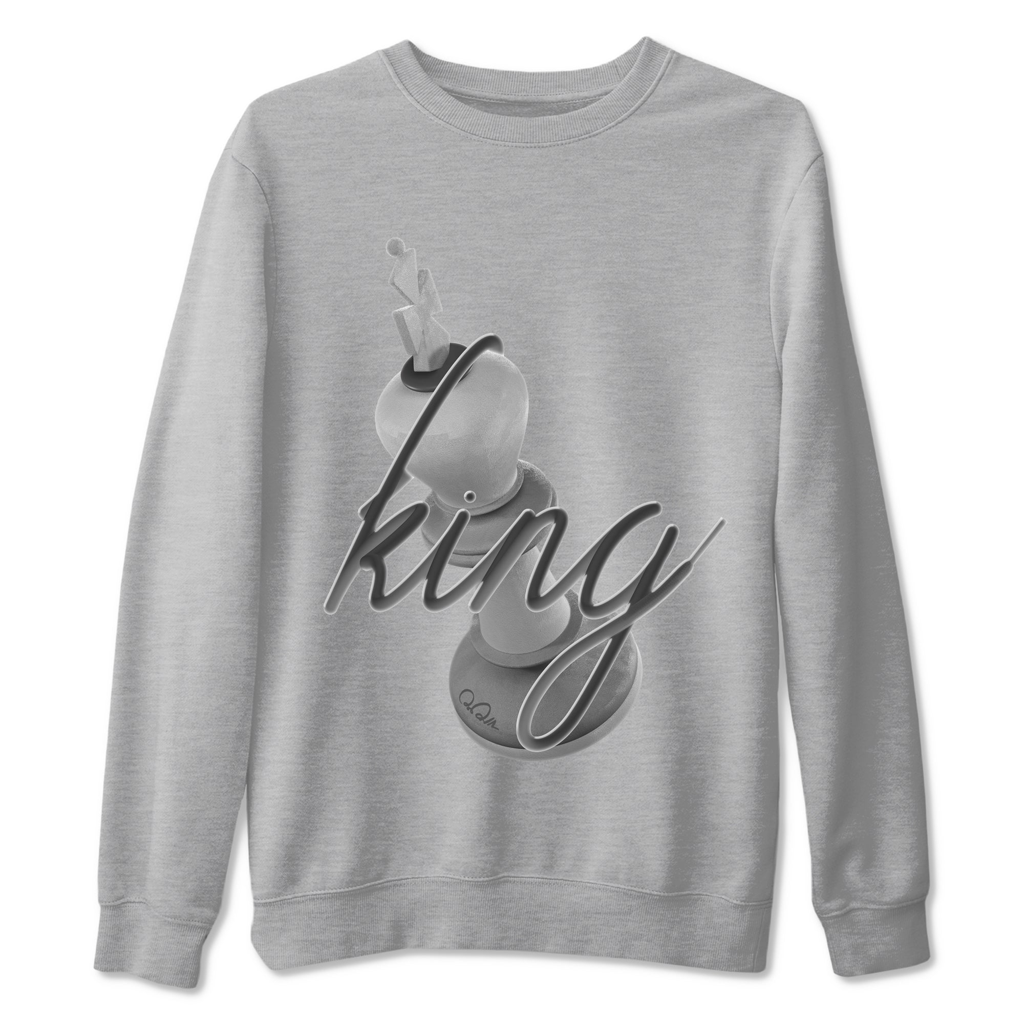 3D King snkmatch Tees - Air Jordan 4 Wet Cement
