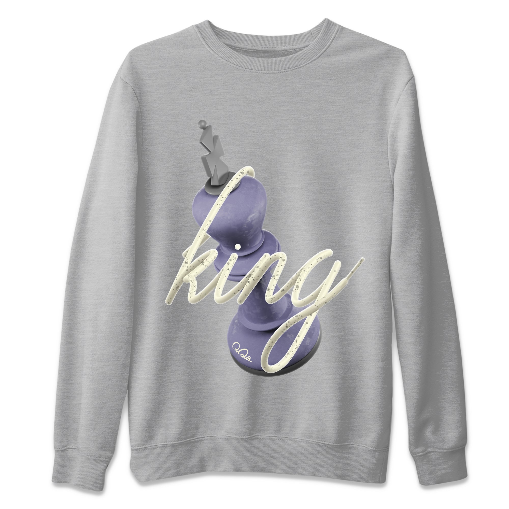 3D King Unisex Tops - Air Jordan 5 Indigo Haze