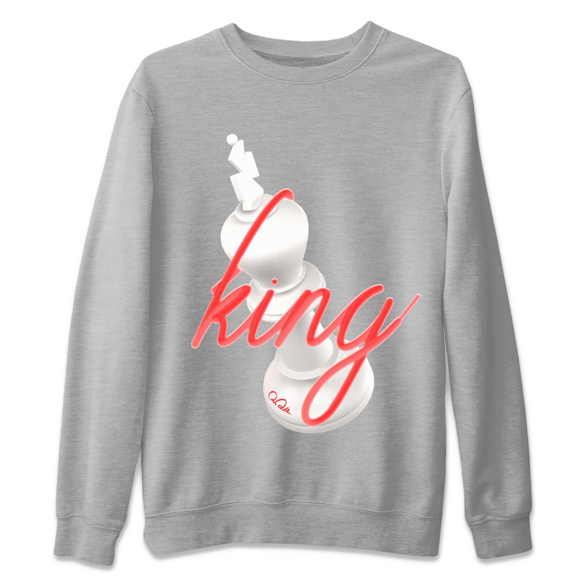 3D King Unisex Tops - Air Jordan 7 White Infrared