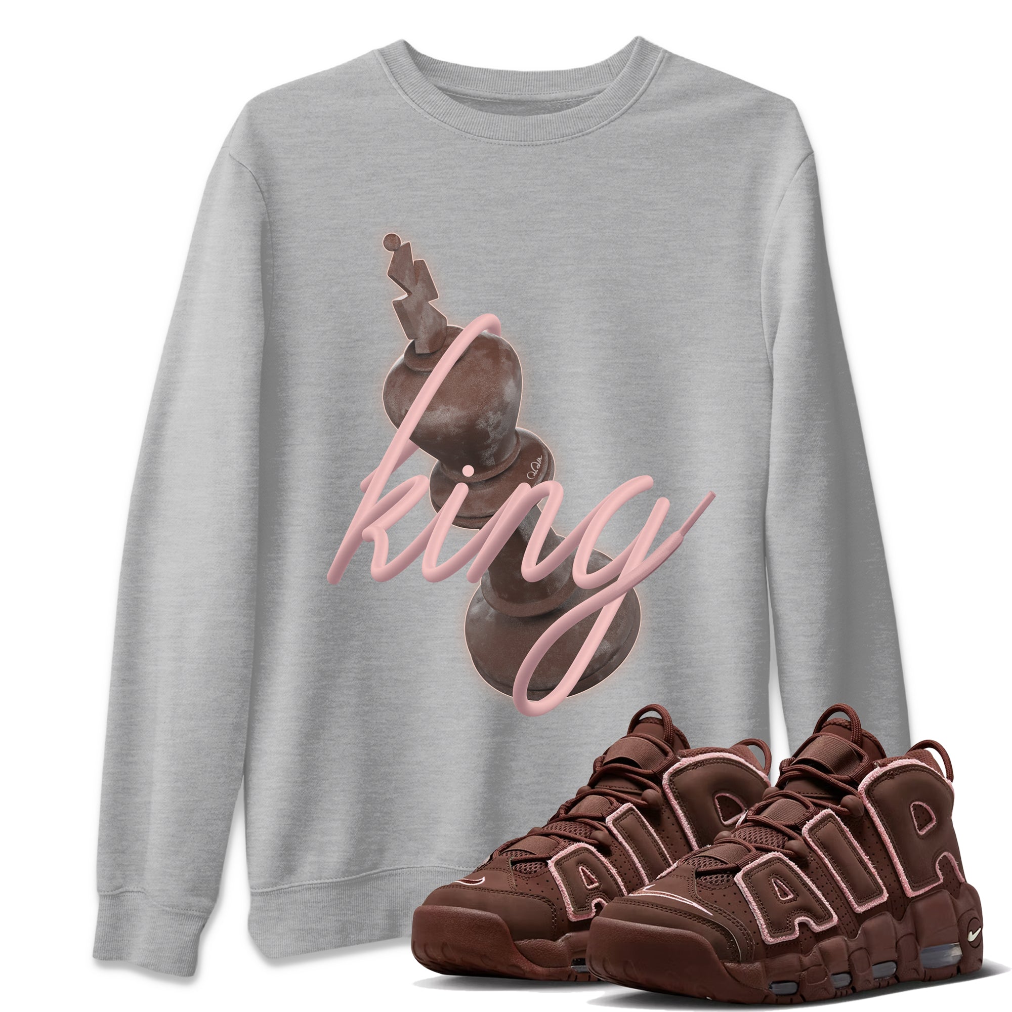 3D King Unisex Tops - Air More Uptempo Valentines Day