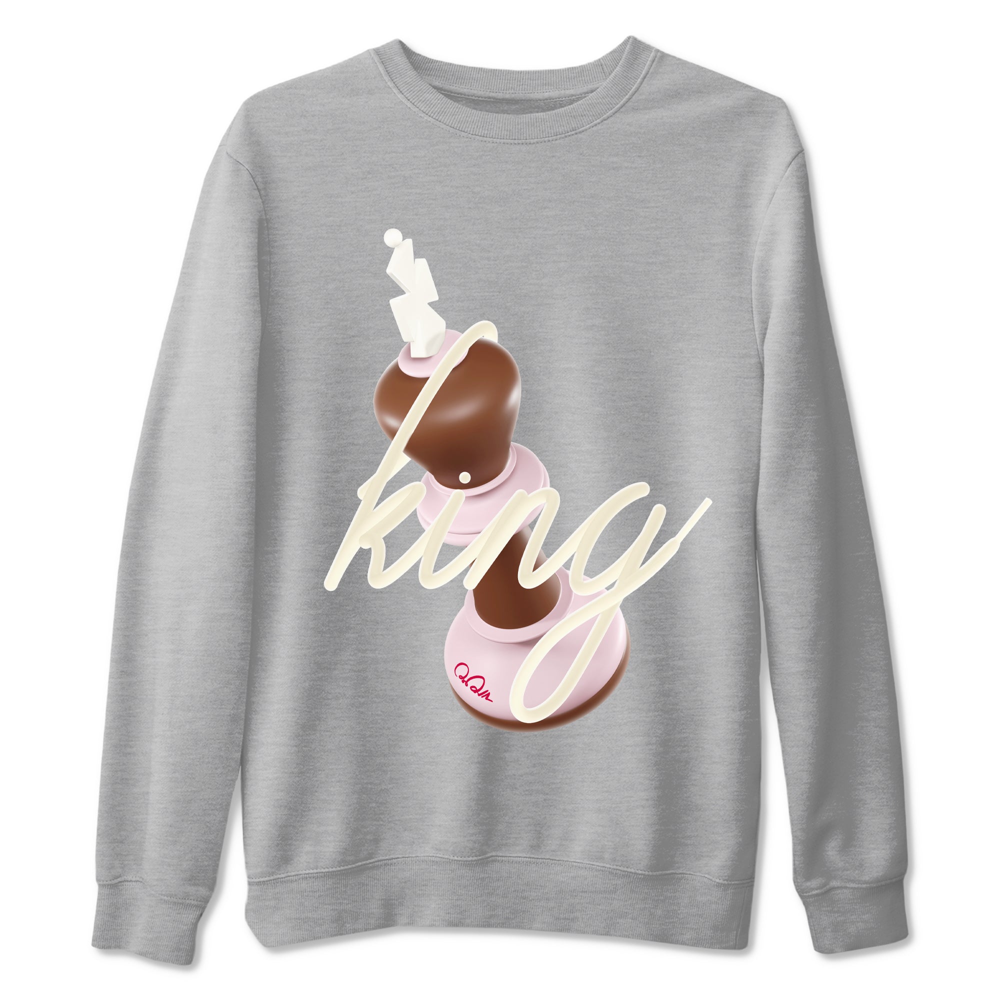3D King snkmatch Tees - Dunk Cacao Wow And Pink Foam