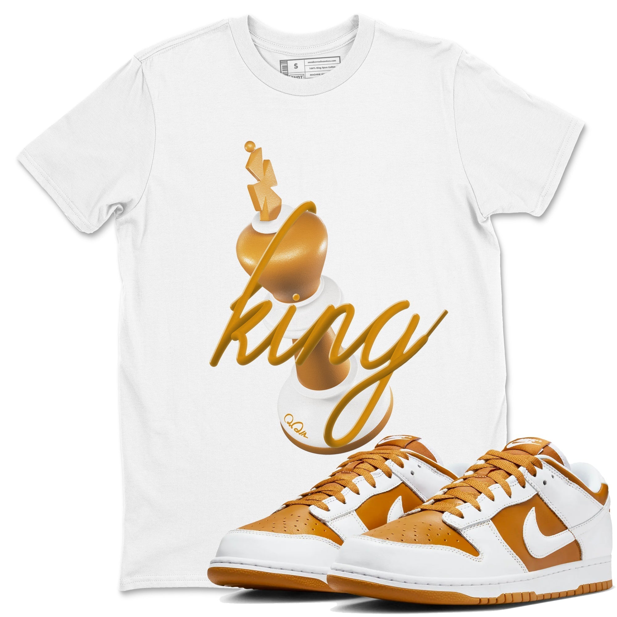 3D King snkmatch Tees - Dunk Dark Curry