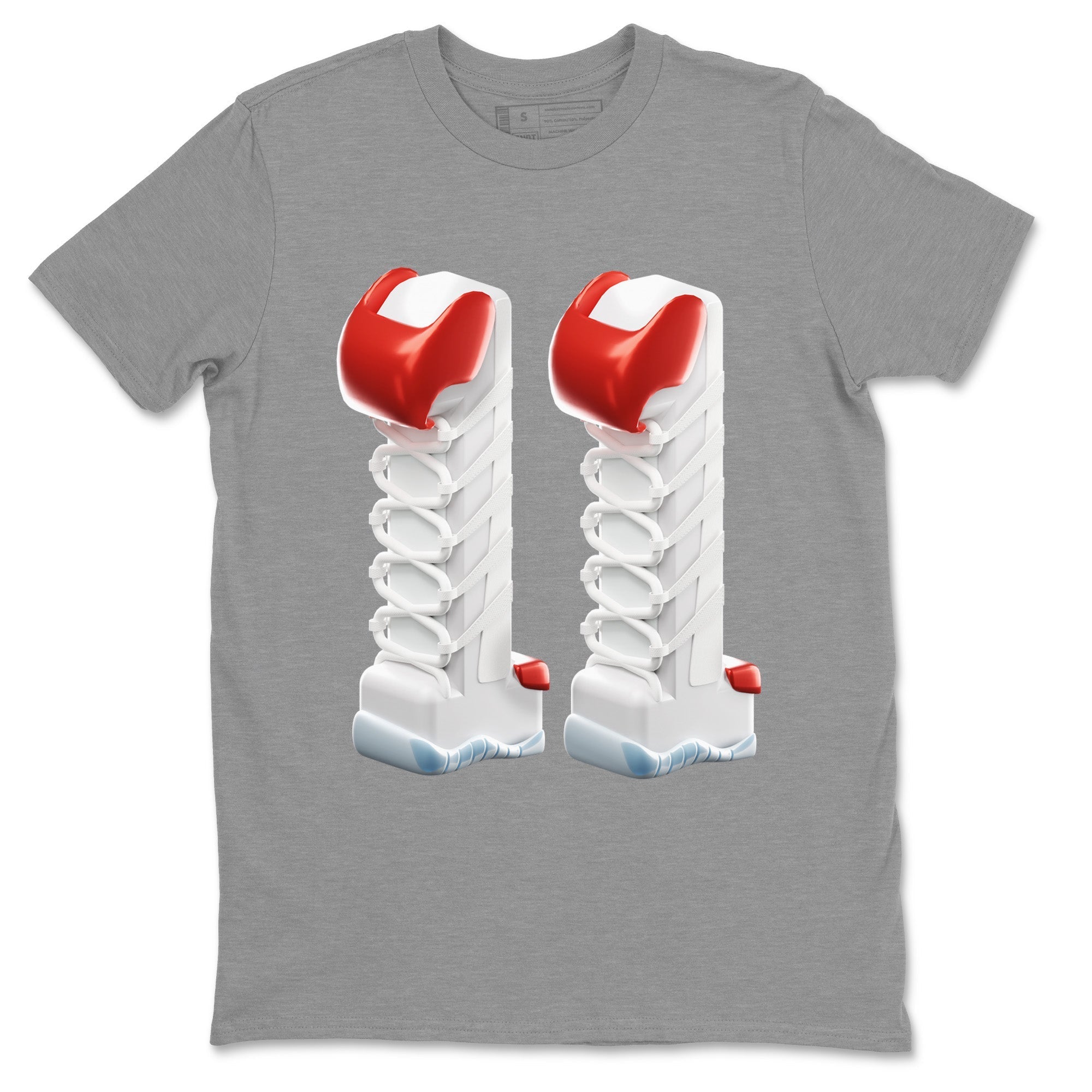 3D Number 11 Unisex Tops - Air Jordan 11 Cherry