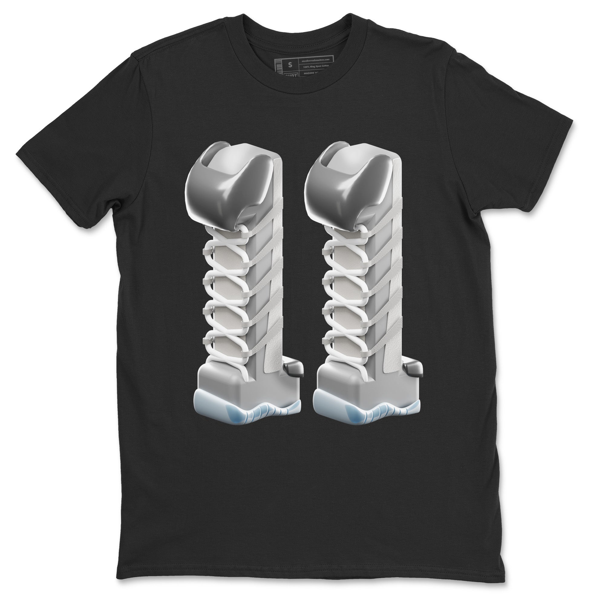 3D Number 11 Unisex Tops - Air Jordan 11 Cool Grey