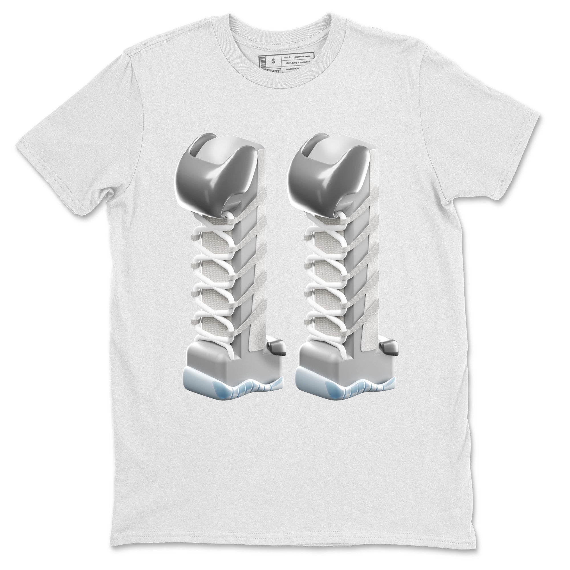 3D Number 11 Unisex Tops - Air Jordan 11 Cool Grey
