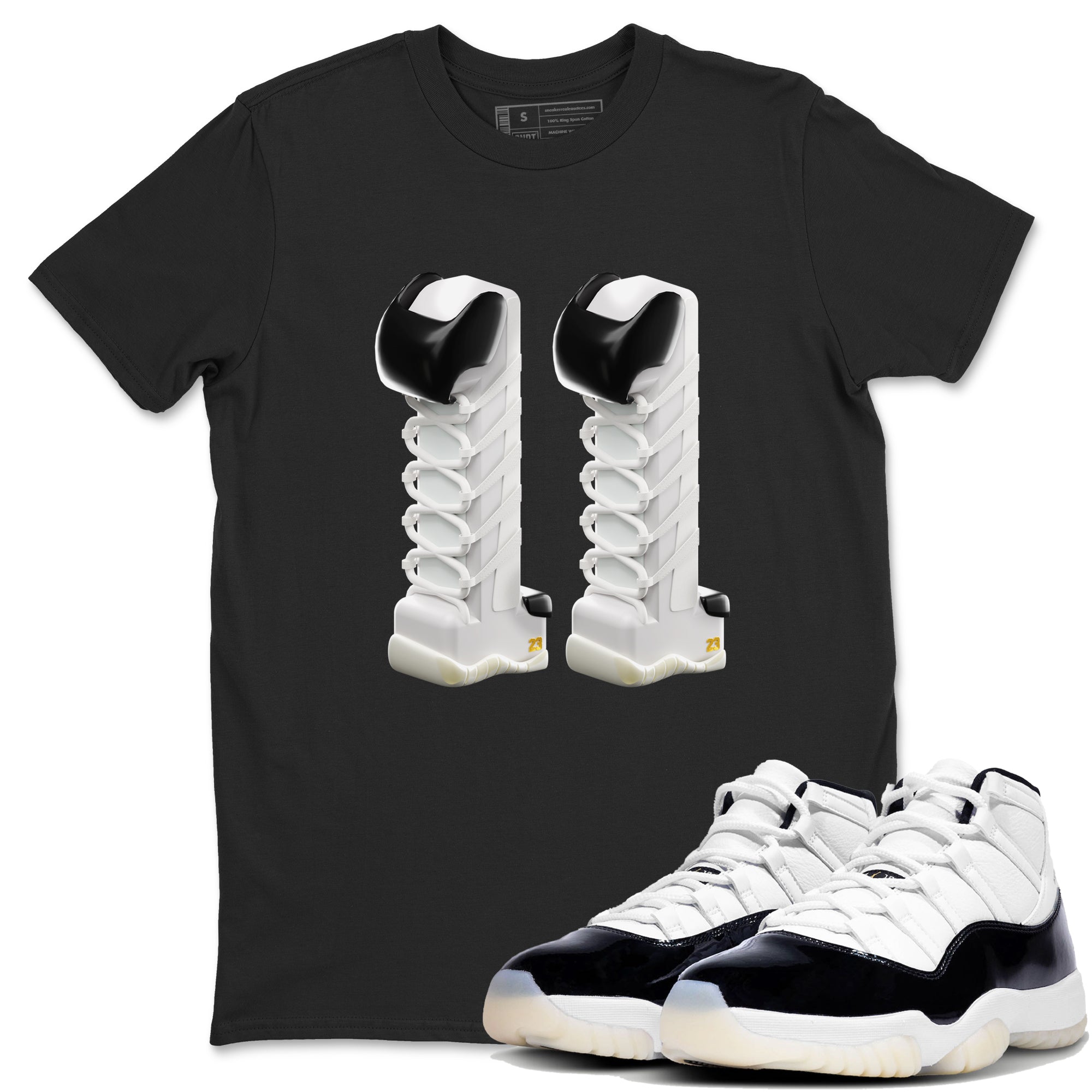 3D Number 11 snkmatch Tee - Air Jordan 11 Gratitude