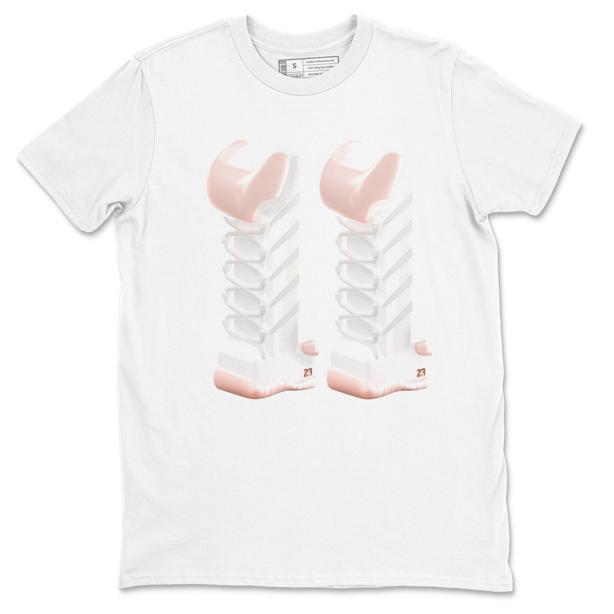 3D Number 11 snkmatch Tees - Air Jordan 11 Legend Pink