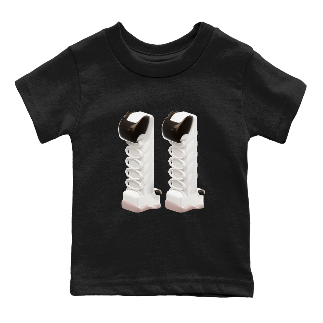 3D Number 11 snkmatch Tee Kids - Air Jordan 11 Neapolitan