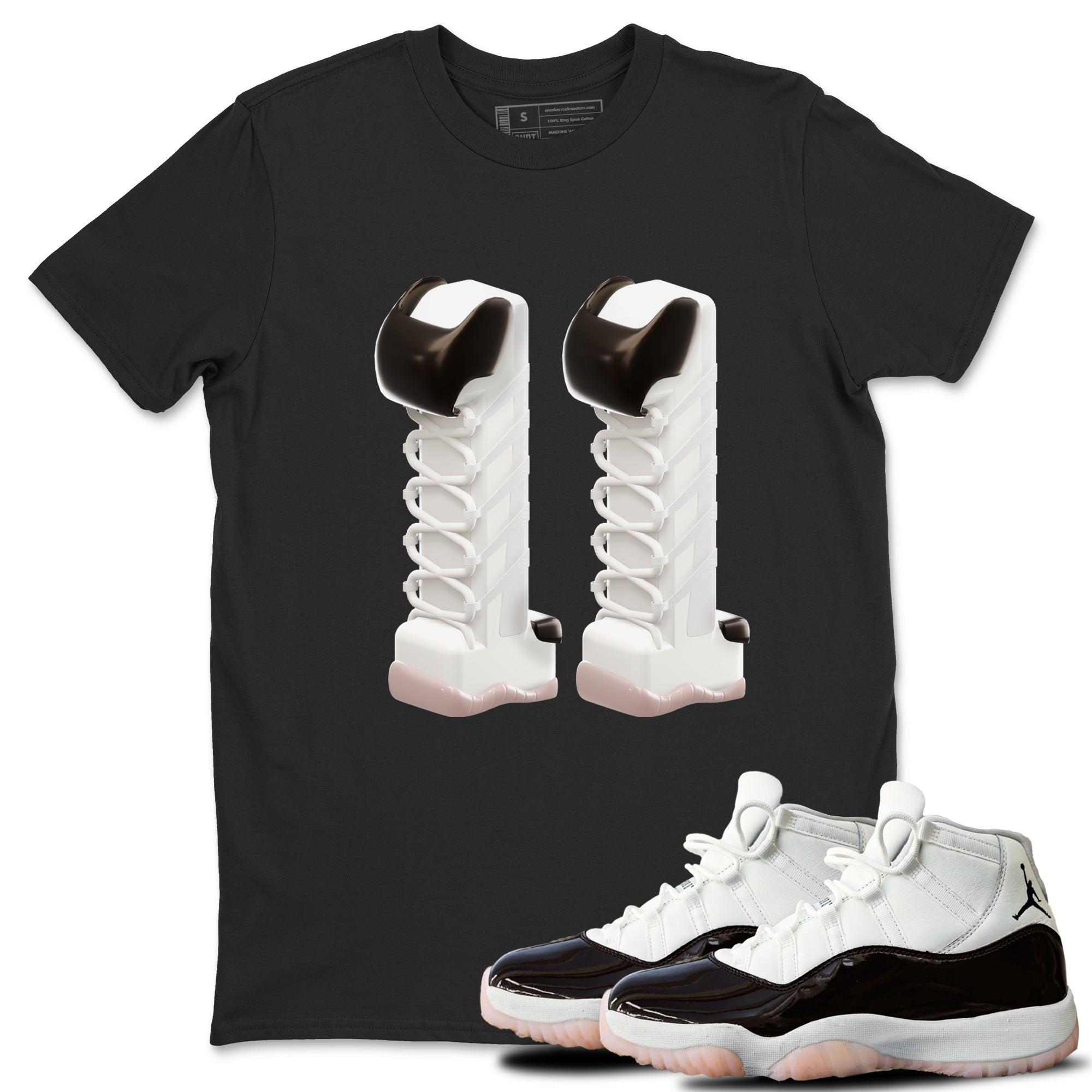 3D Number 11 snkmatch Tee - Air Jordan 11 Neapolitan