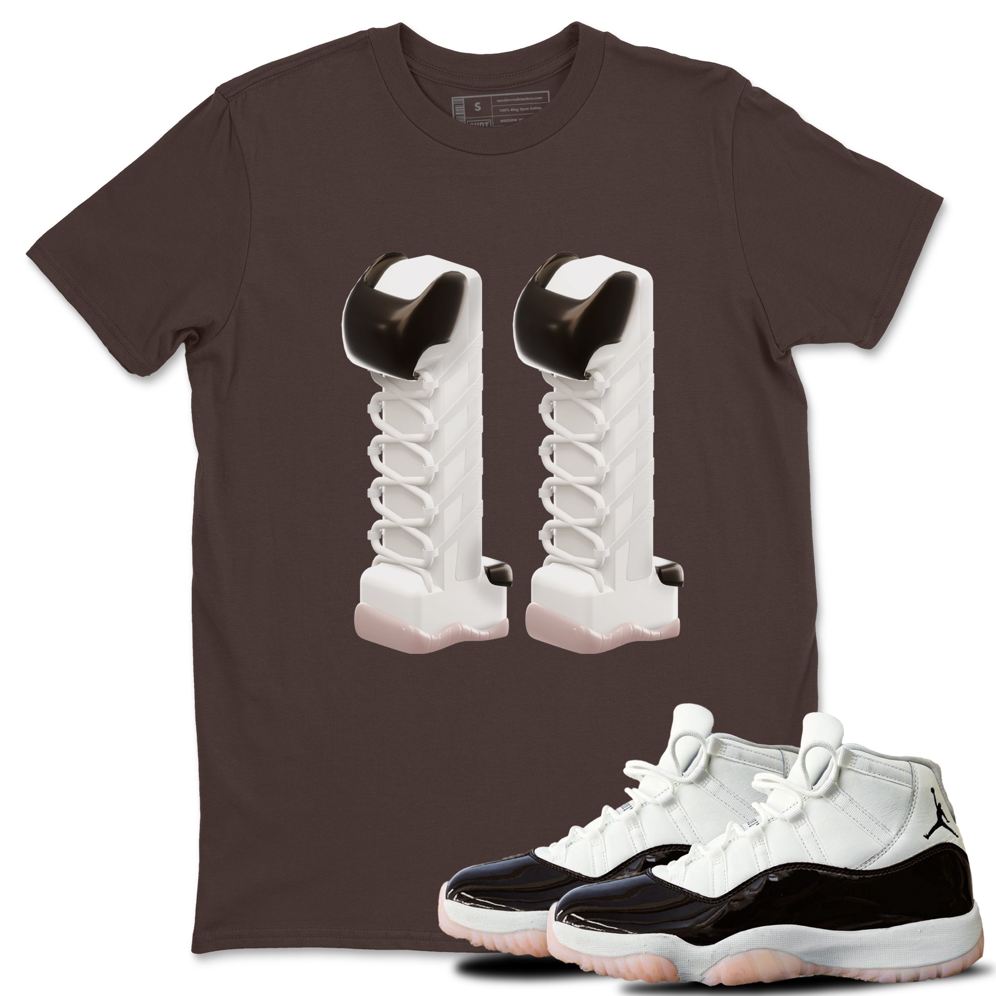 3D Number 11 snkmatch Tee - Air Jordan 11 Neapolitan