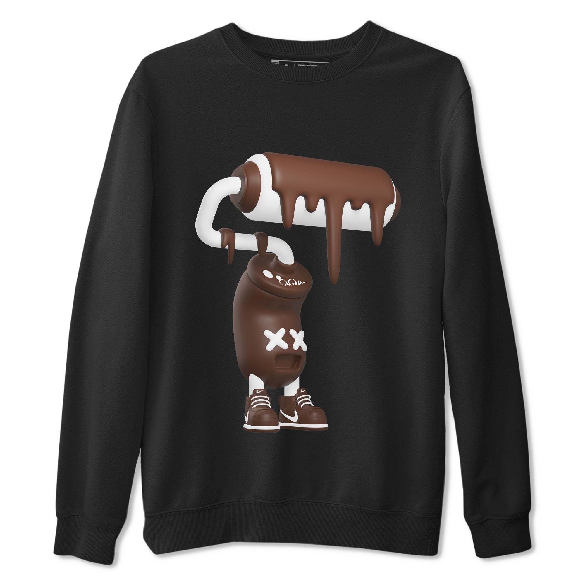 3D Paint Roller snkmatch Tee - Air Force 1 Chocolate