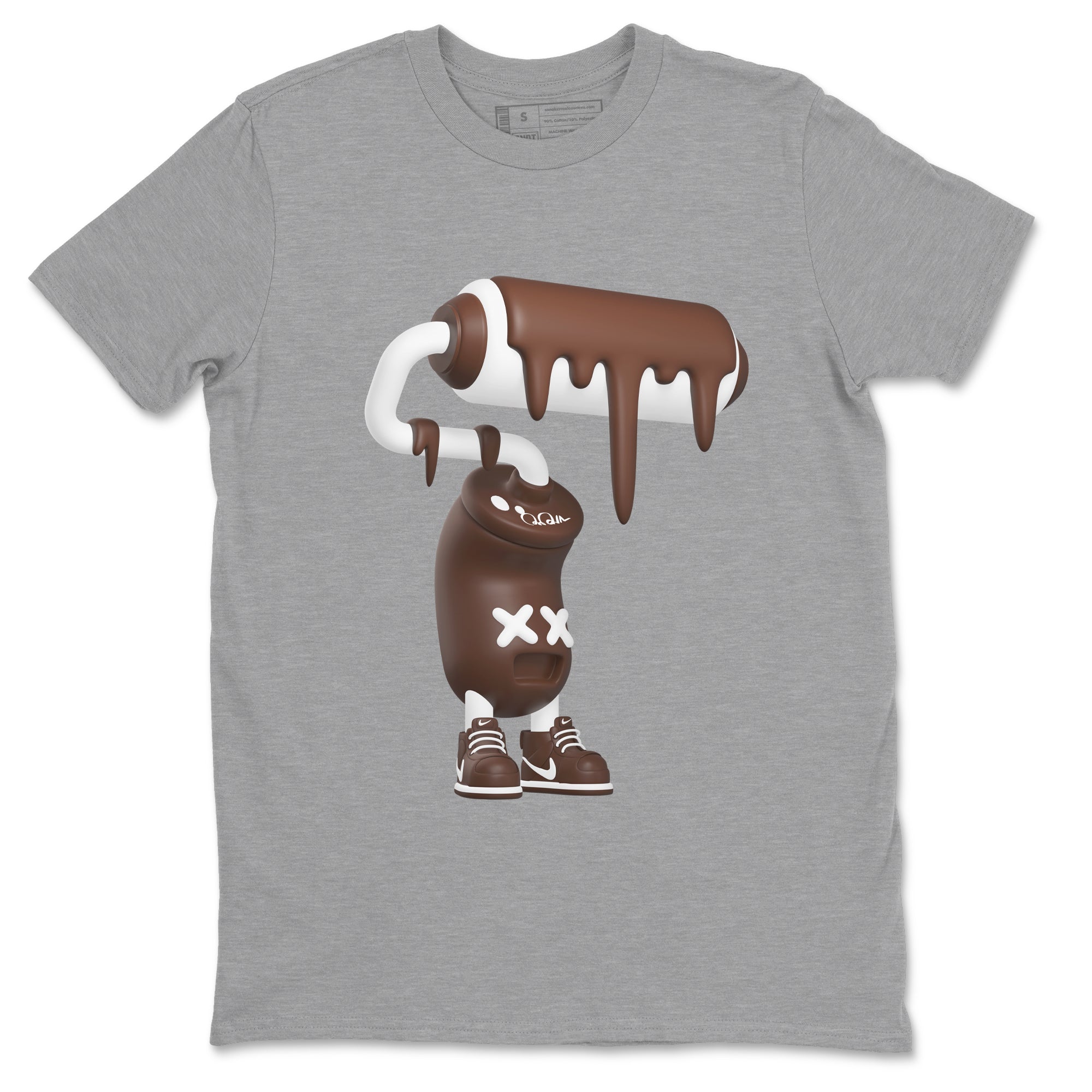 3D Paint Roller snkmatch Tee - Air Force 1 Chocolate
