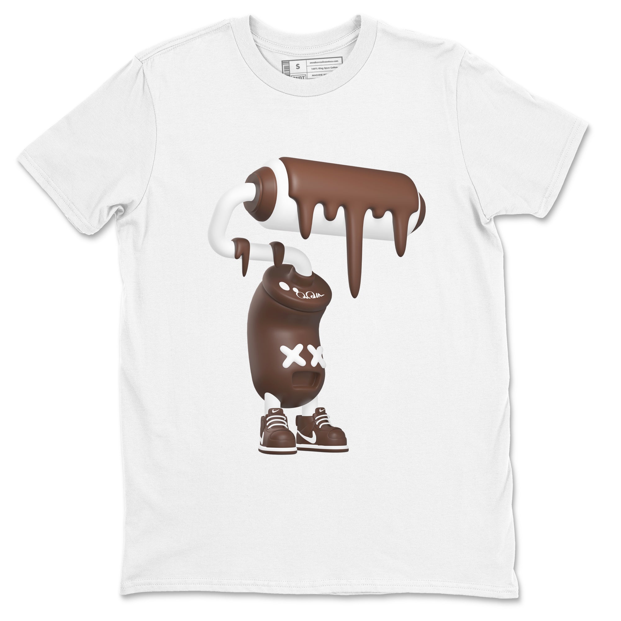 3D Paint Roller snkmatch Tee - Air Force 1 Chocolate