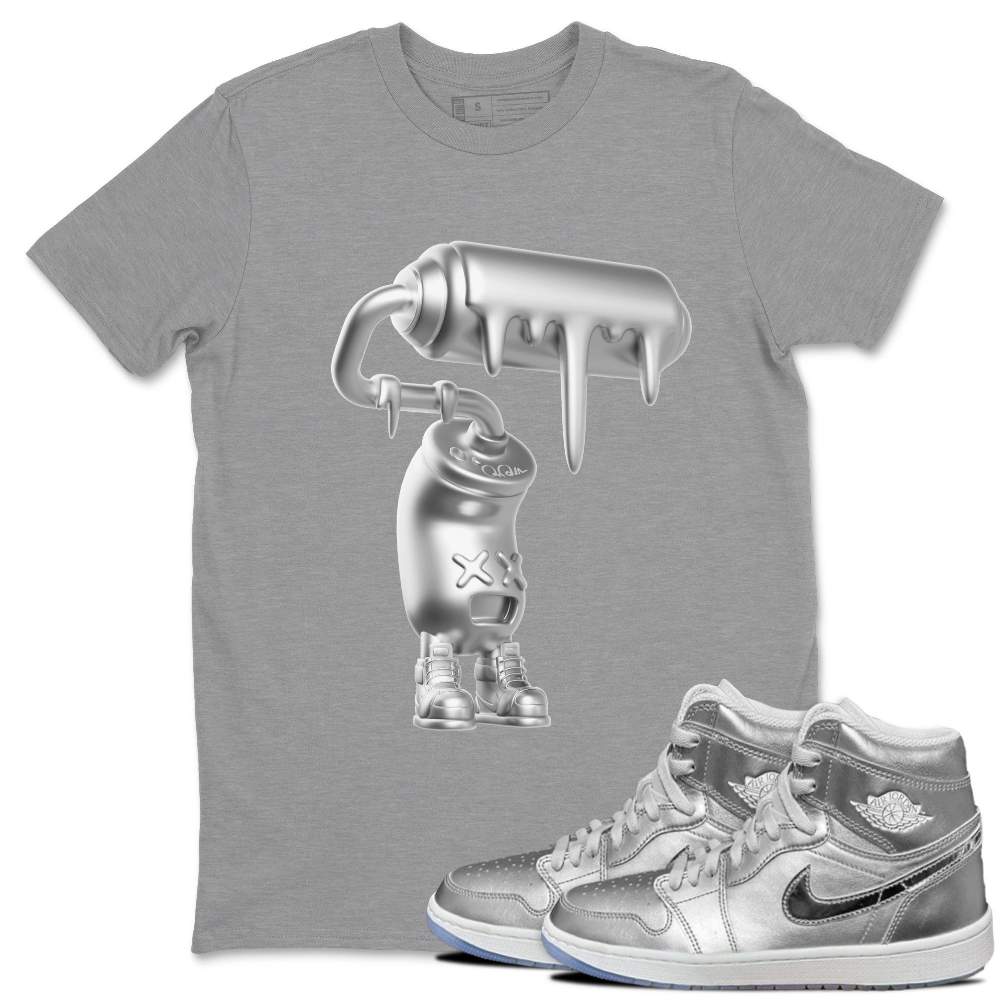 3D Paint Roller snkmatch Tee - Air Jordan 1 Gift Giving