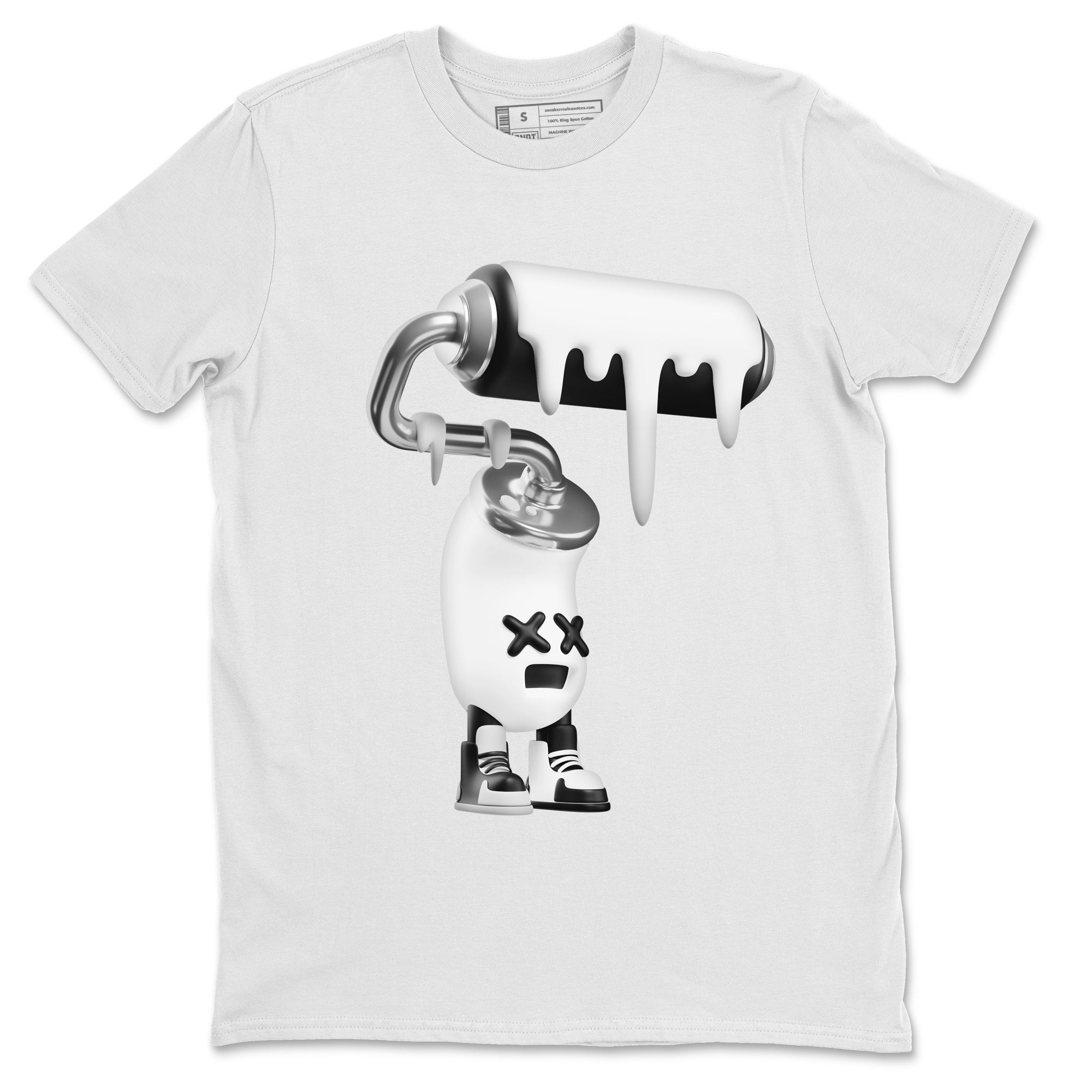 3D Paint Roller Unisex Tops - Air Jordan 1 Homage