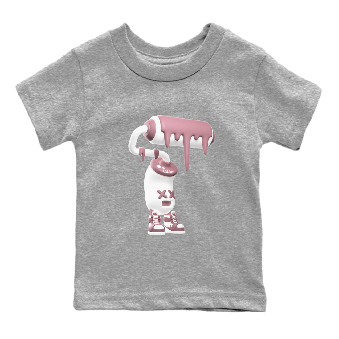 3D Paint Roller snkmatch Tee Kids - Air Jordan 1 Mauve