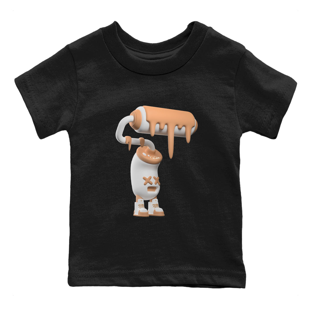 3D Paint Roller snkmatch Tee Kids - Air Jordan 1 Praline
