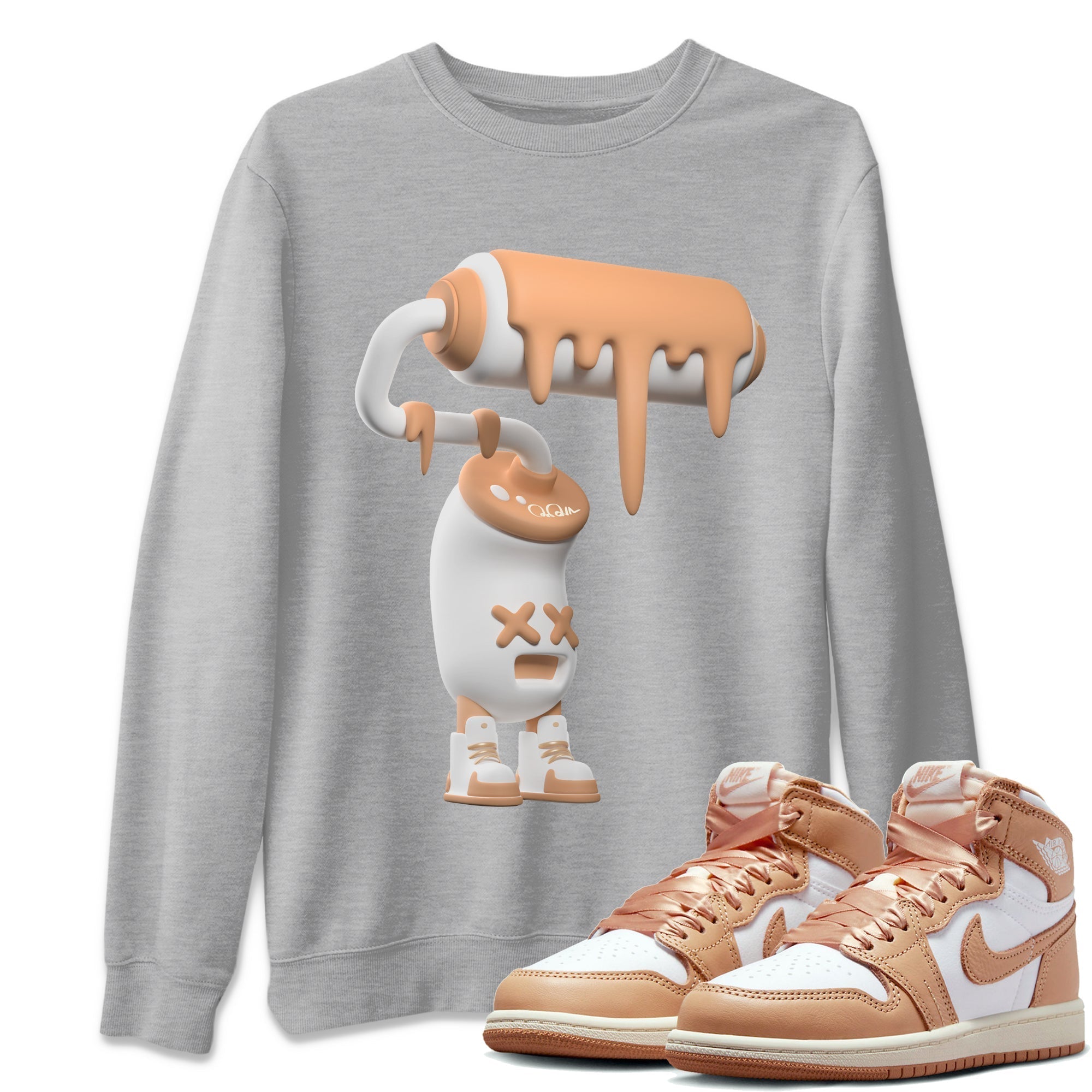 3D Paint Roller snkmatch Tee - Air Jordan 1 Praline