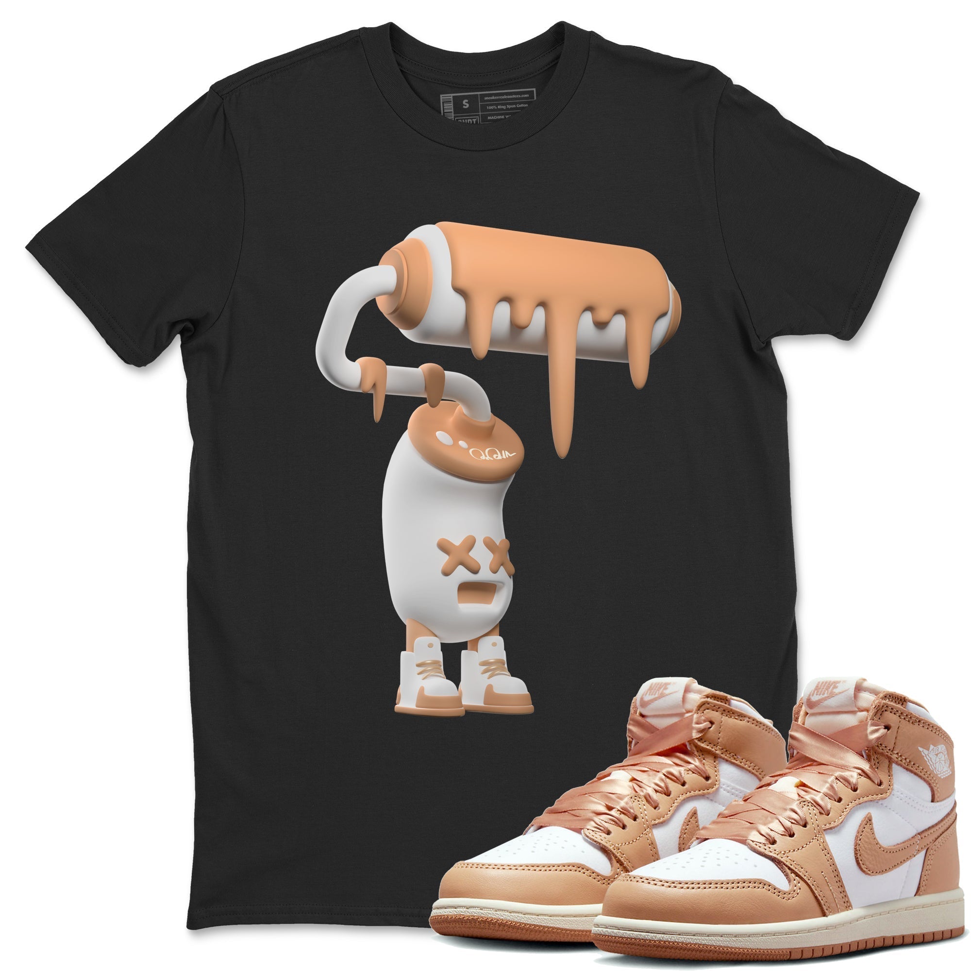 3D Paint Roller snkmatch Tee - Air Jordan 1 Praline
