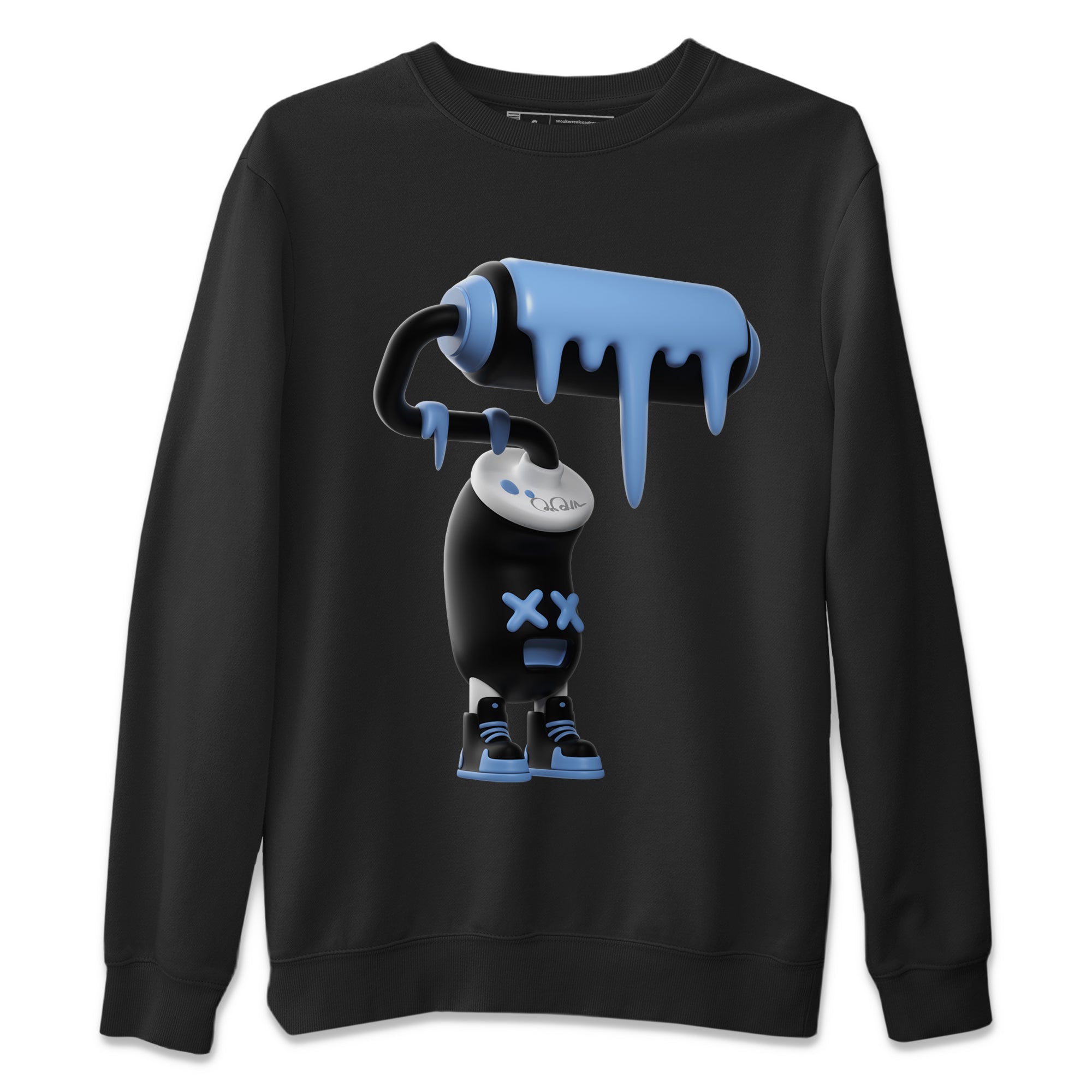 3D Paint Roller Unisex Tops - Air Jordan 1 UNC Toe