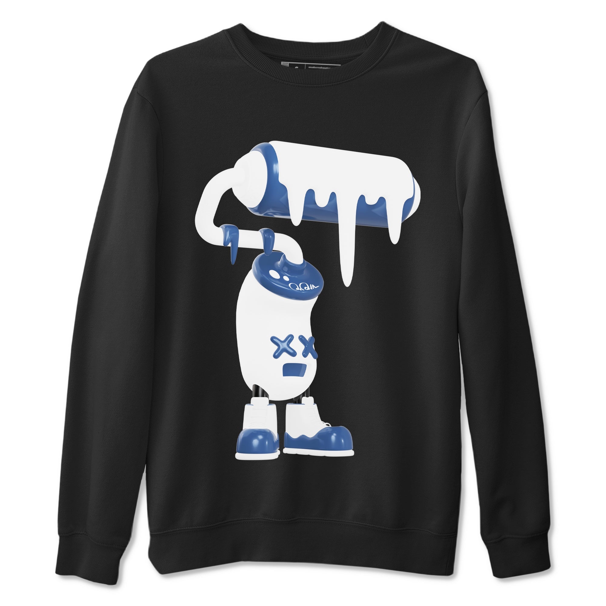 3D Paint Roller snkmatch Tees - Air Jordan 11 Diffused Blue