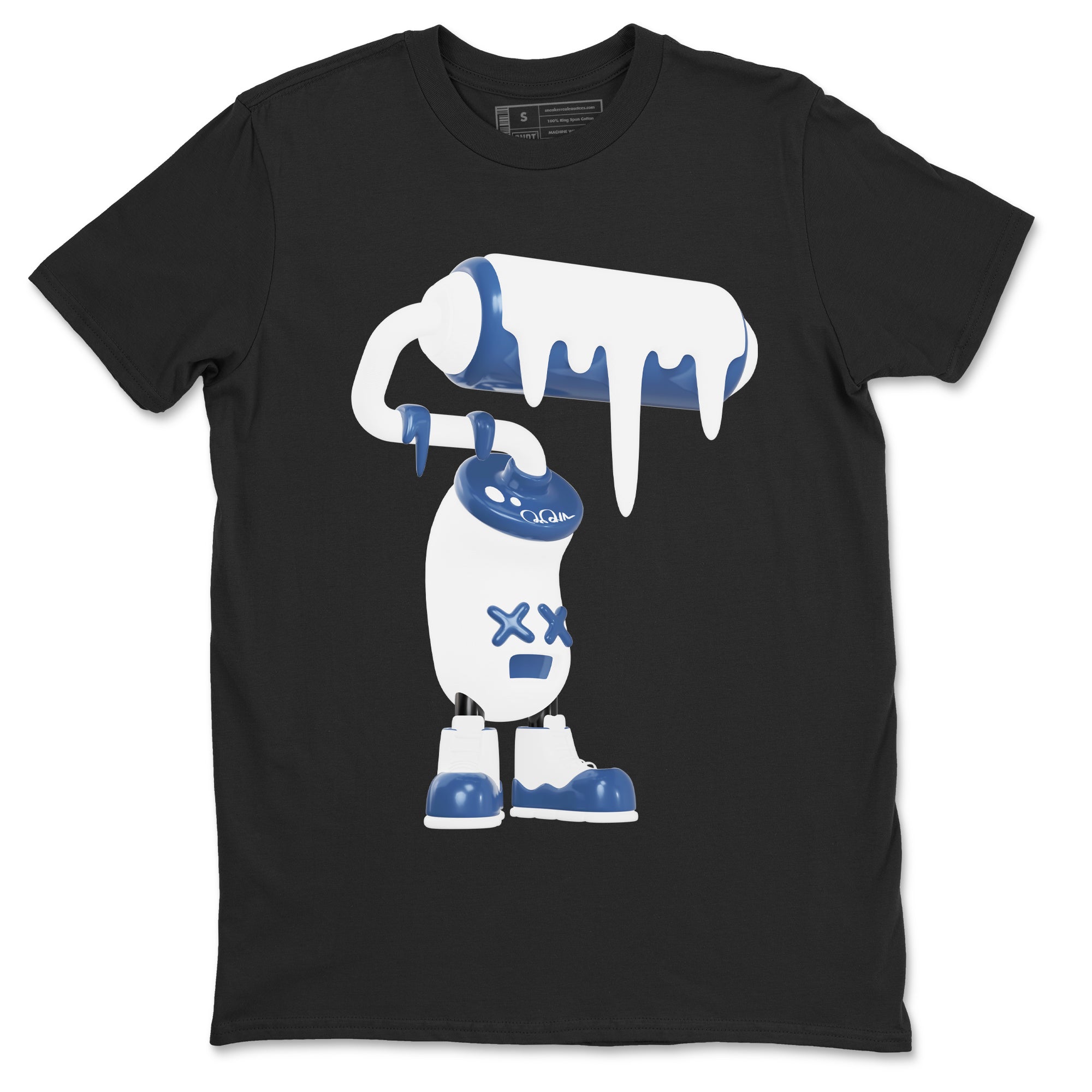 3D Paint Roller snkmatch Tees - Air Jordan 11 Diffused Blue