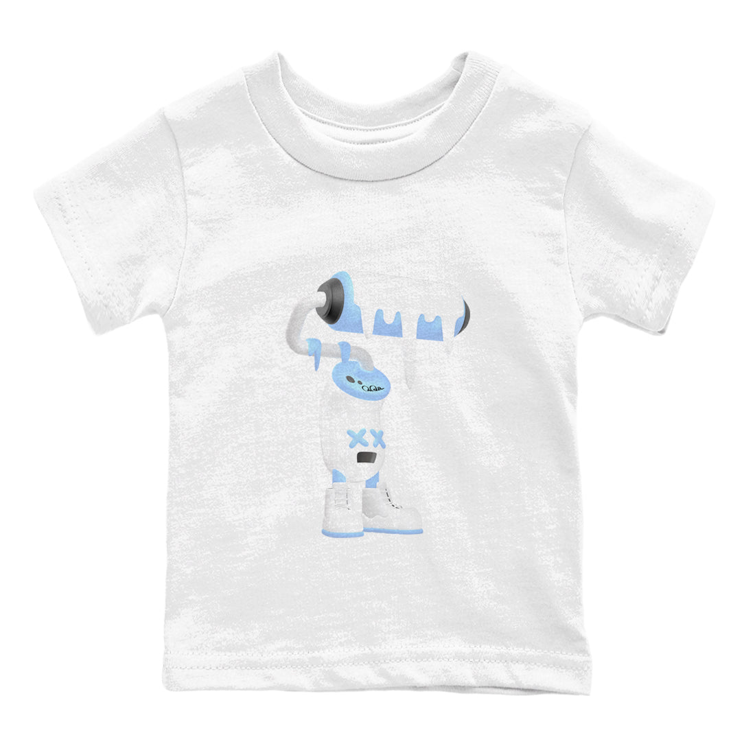 3D Paint Roller snkmatch Tees Kids - Air Jordan 11 Legend Blue