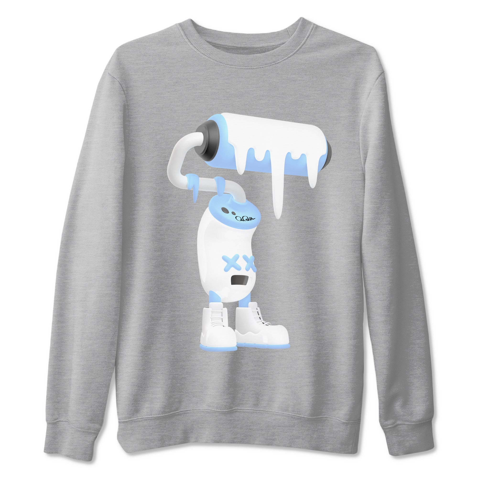 3D Paint Roller snkmatch Tees - Air Jordan 11 Legend Blue