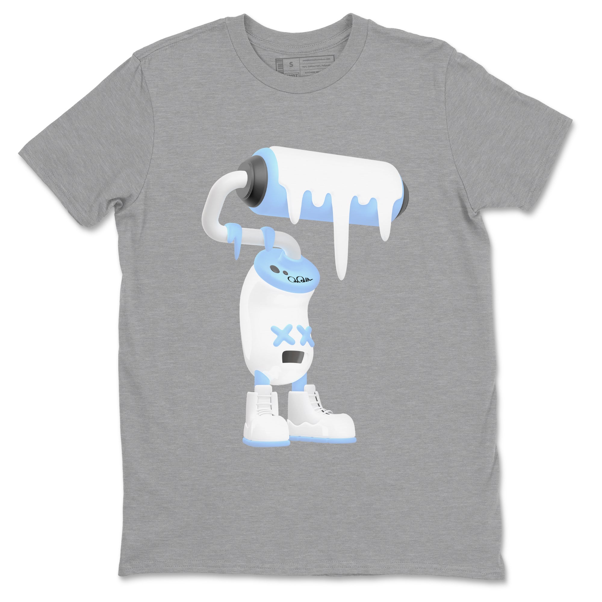 3D Paint Roller snkmatch Tees - Air Jordan 11 Legend Blue