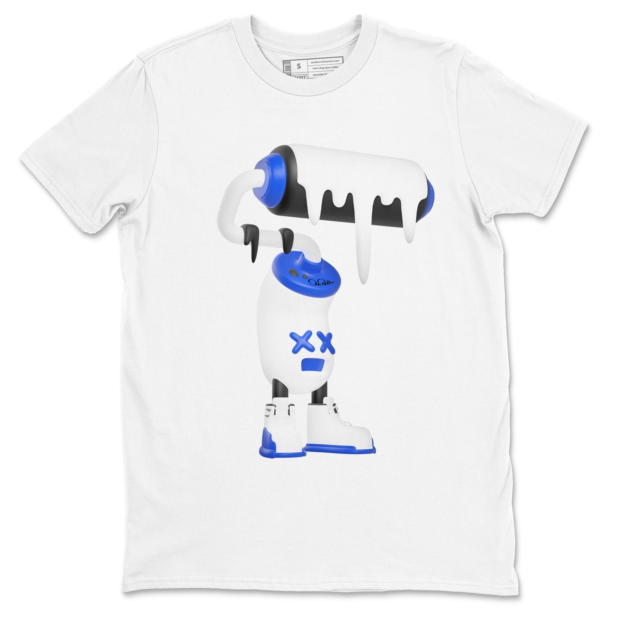 3D Paint Roller snkmatch Tees - Air Jordan 12 Blueberry