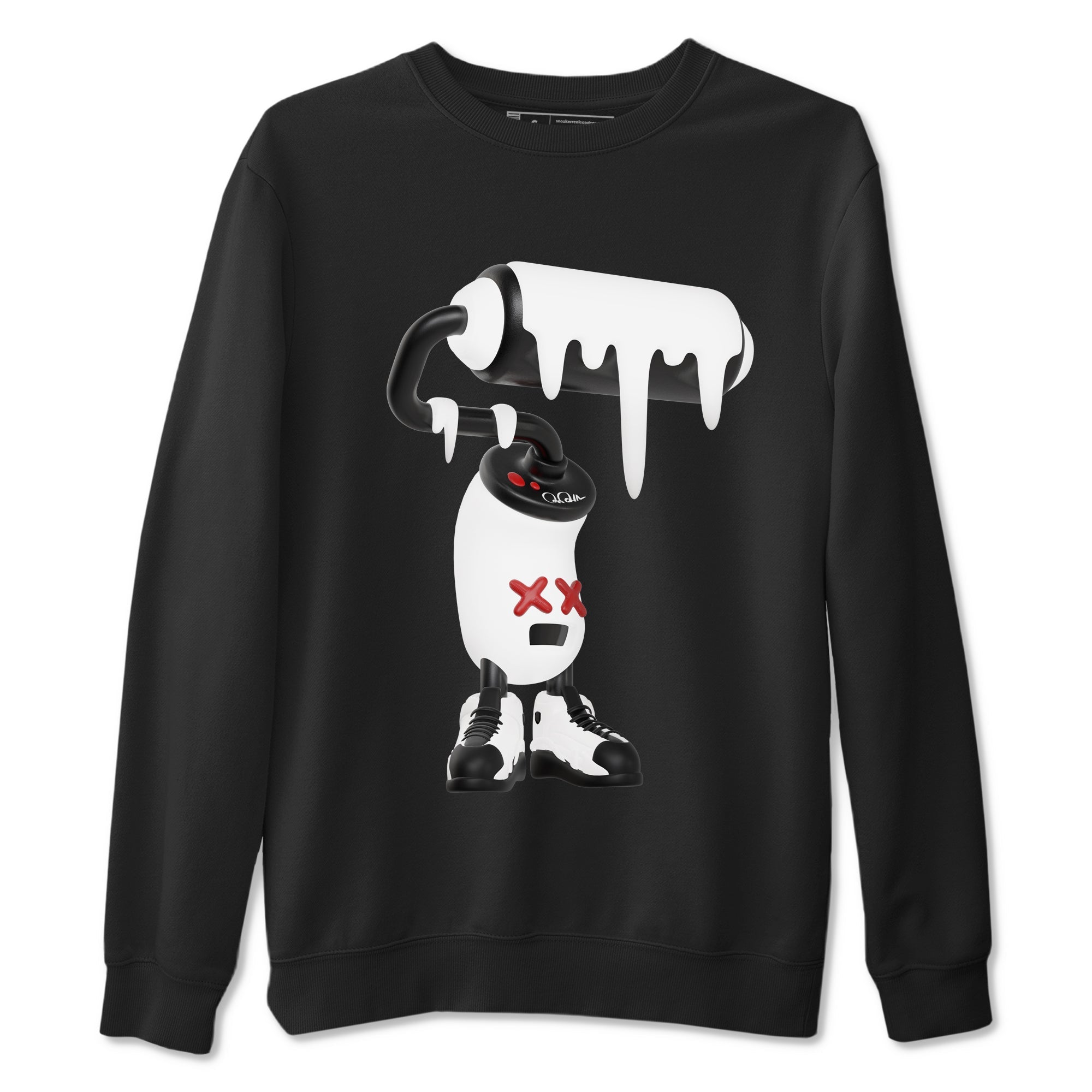 3D Paint Roller snkmatch Tees - Air Jordan 14 Black Toe