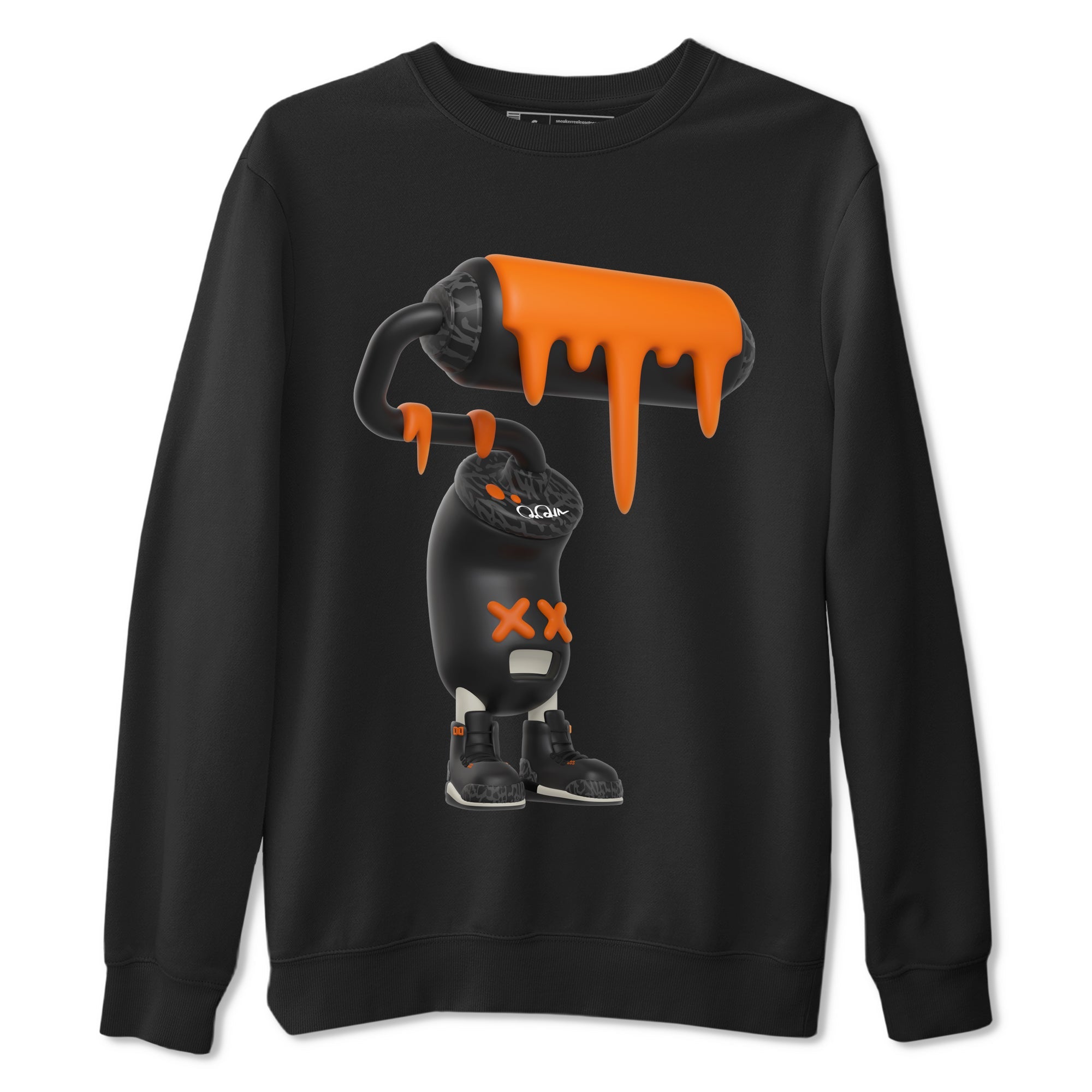 3D Paint Roller snkmatch Tee - Air Jordan 3 Fear