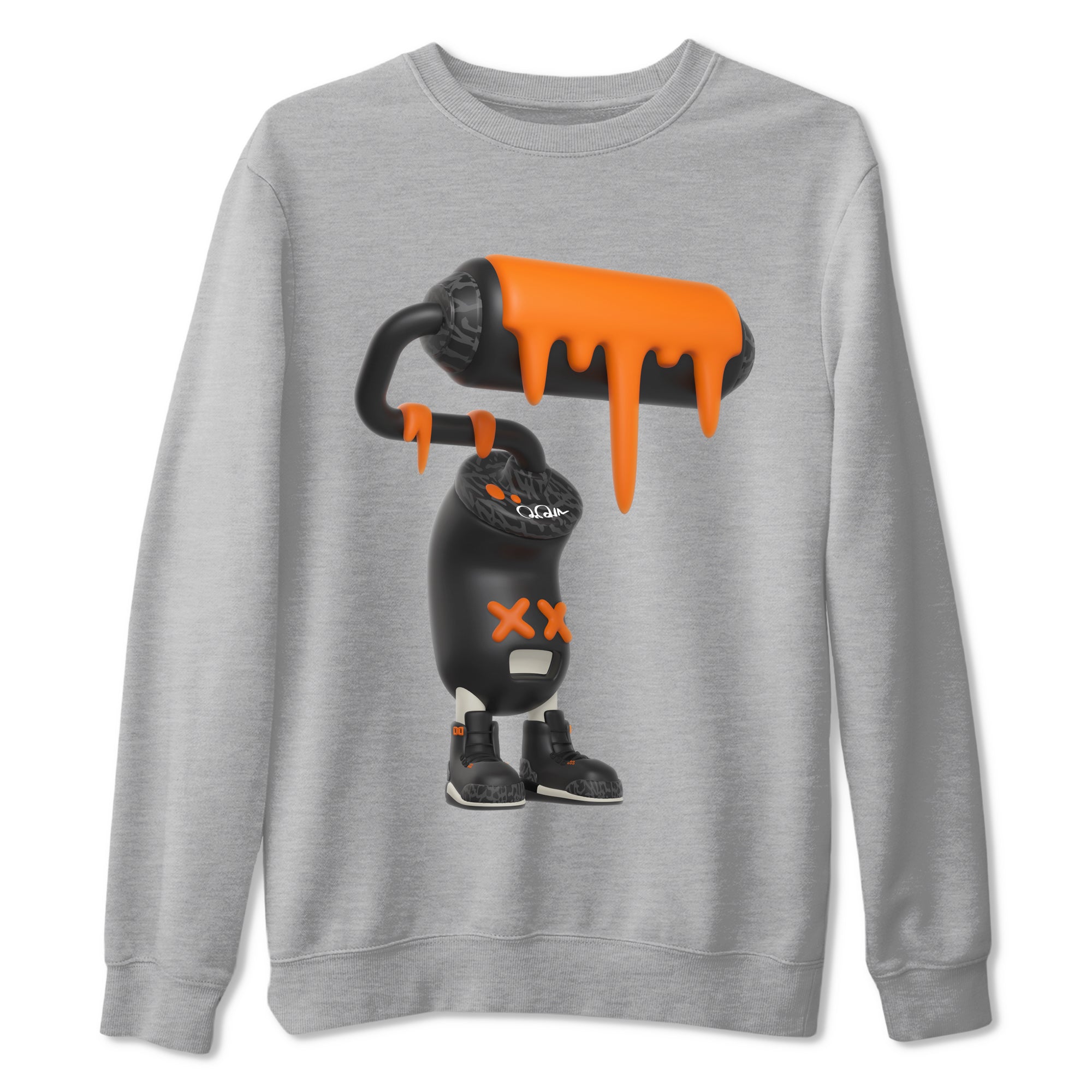 3D Paint Roller snkmatch Tee - Air Jordan 3 Fear