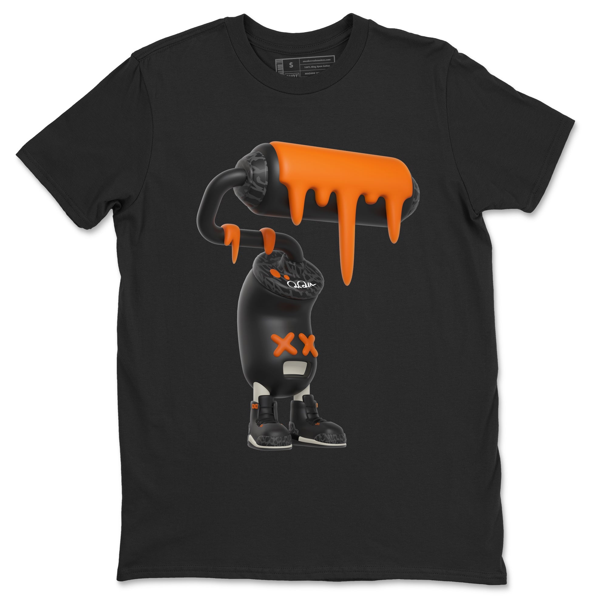 3D Paint Roller snkmatch Tee - Air Jordan 3 Fear