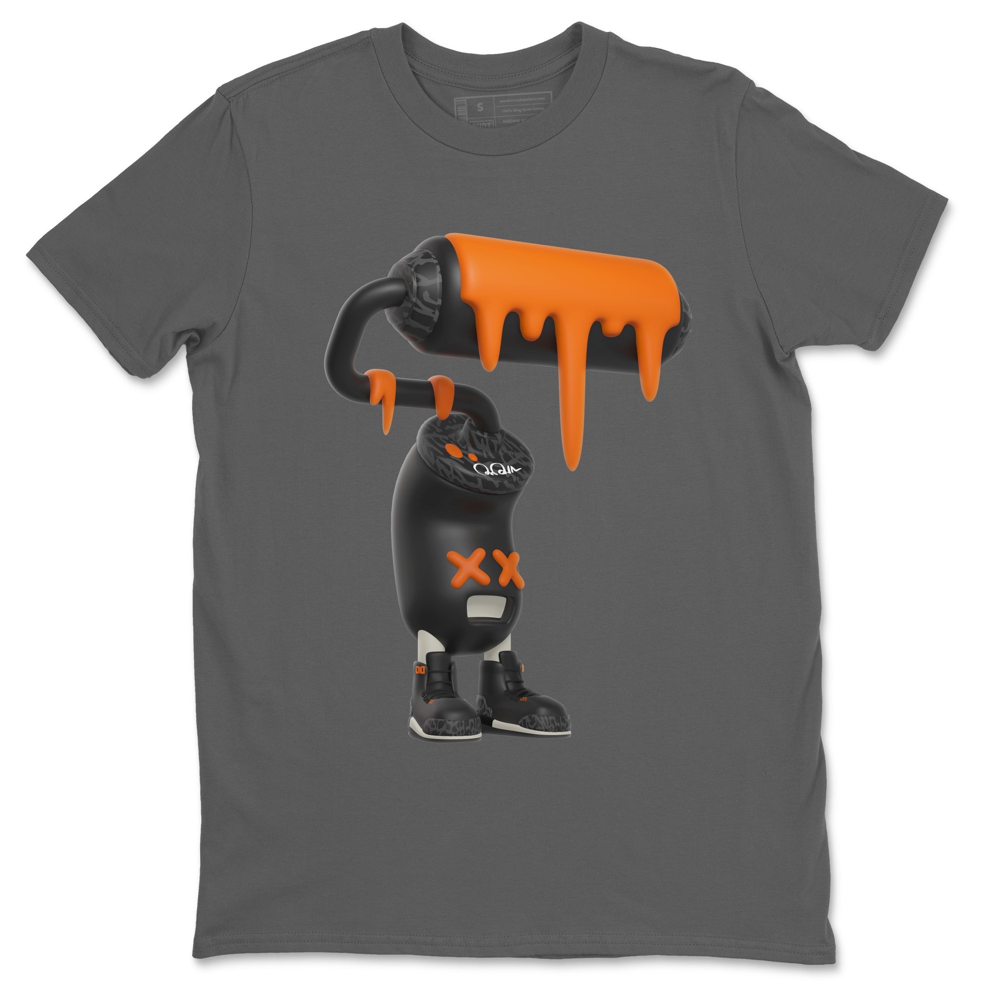 3D Paint Roller snkmatch Tee - Air Jordan 3 Fear