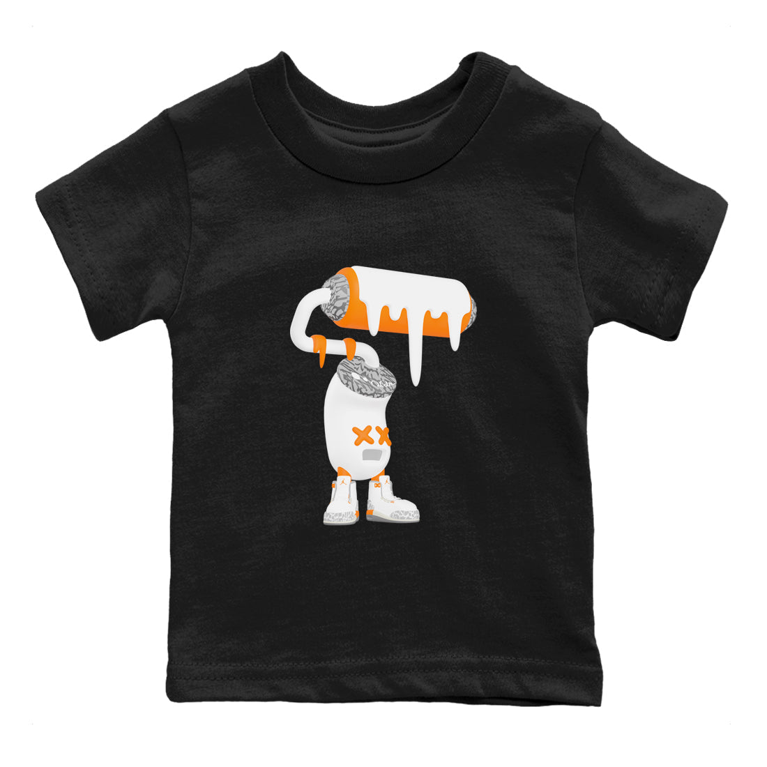 3D Paint Roller snkmatch Tees Kids - Air Jordan 3 Georgia Peach