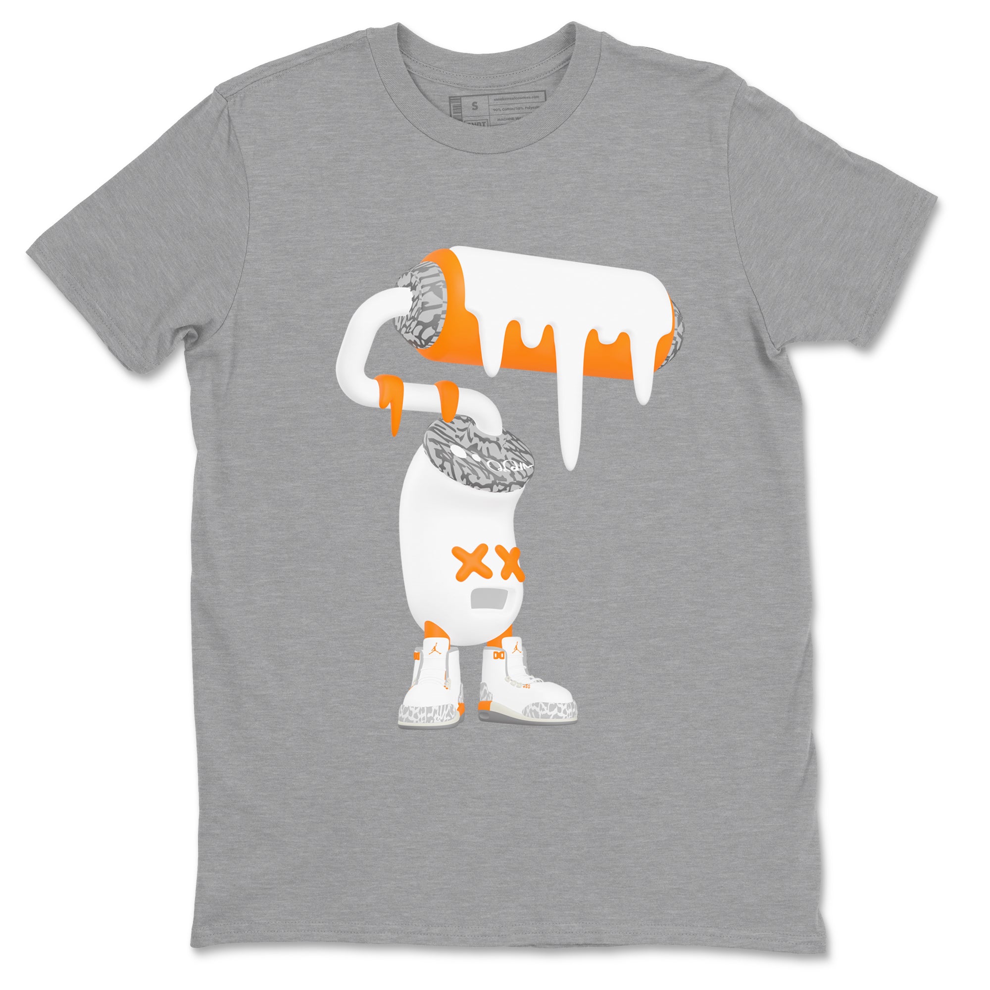 3D Paint Roller snkmatch Tees - Air Jordan 3 Georgia Peach