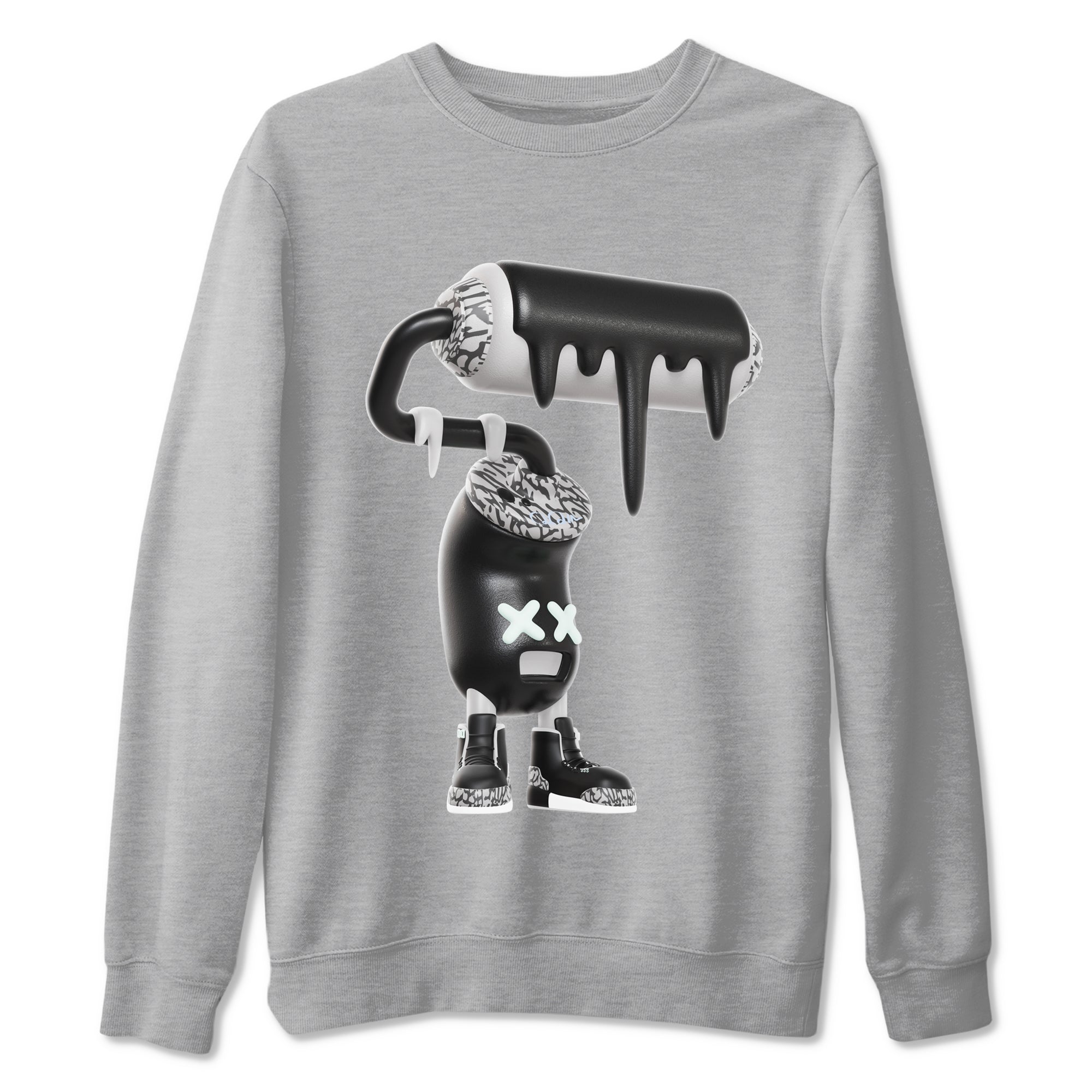 3D Paint Roller snkmatch Tees - Air Jordan 3 Green Glow