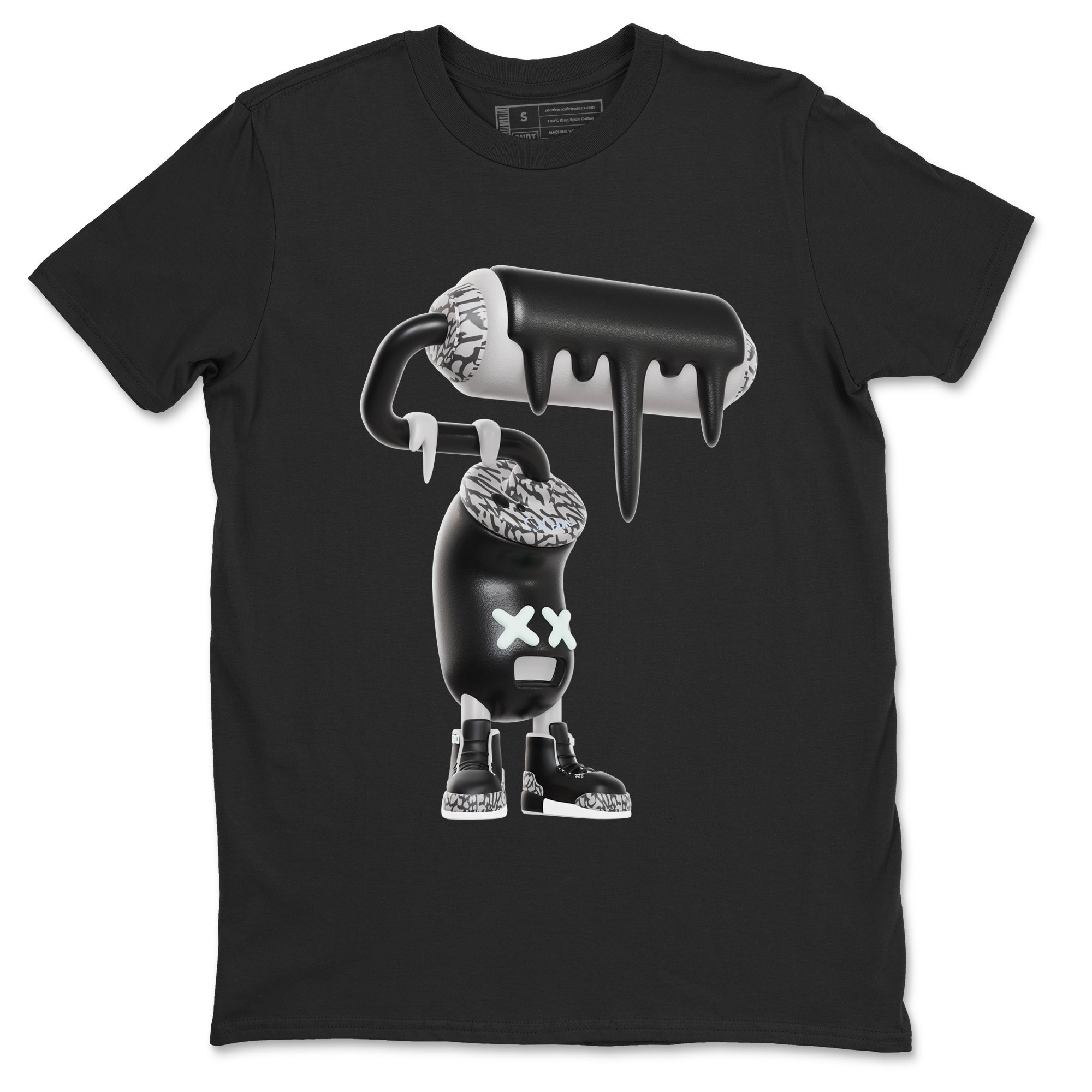 3D Paint Roller snkmatch Tees - Air Jordan 3 Green Glow