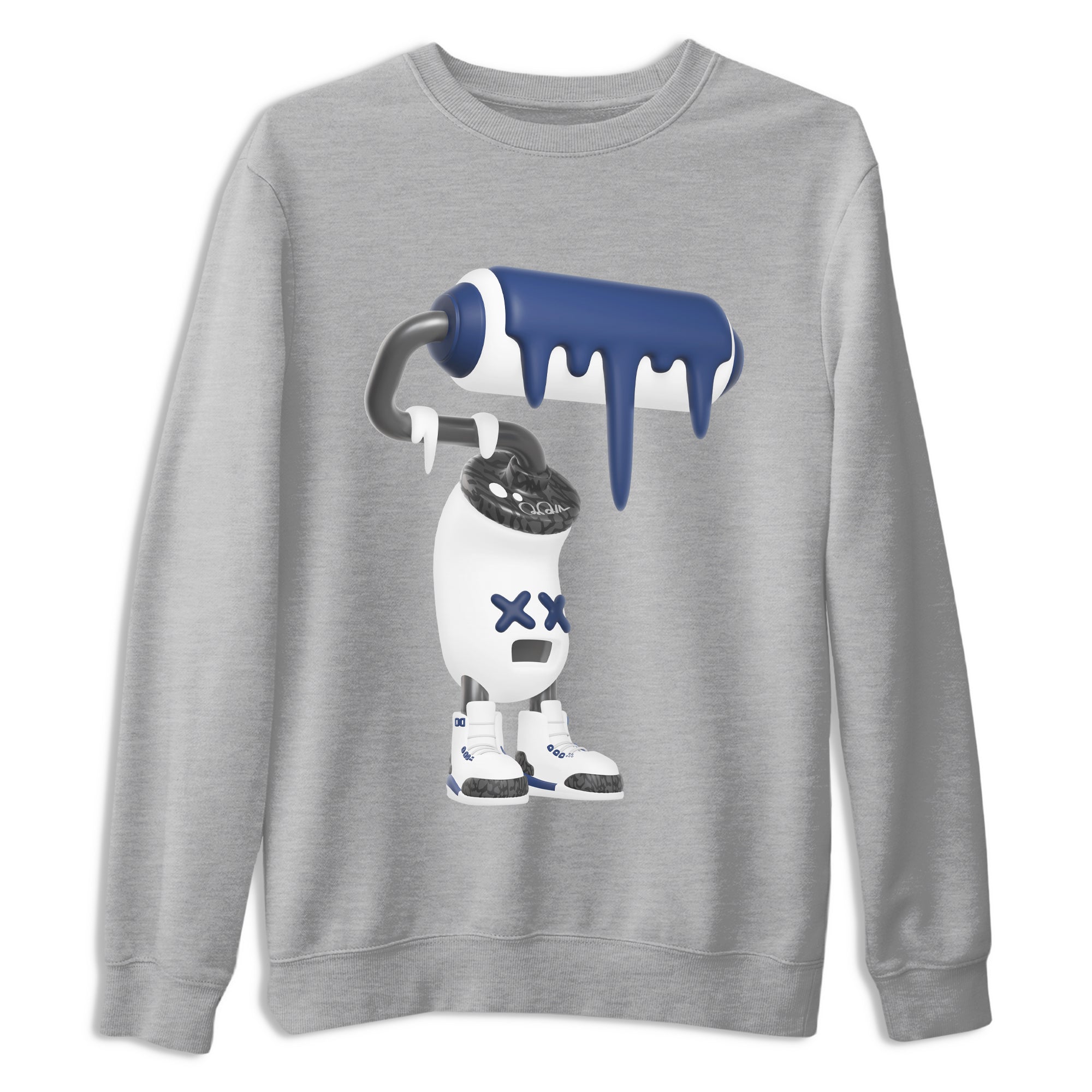 3D Paint Roller snkmatch Tees - Air Jordan 3 Midnight Navy 2023