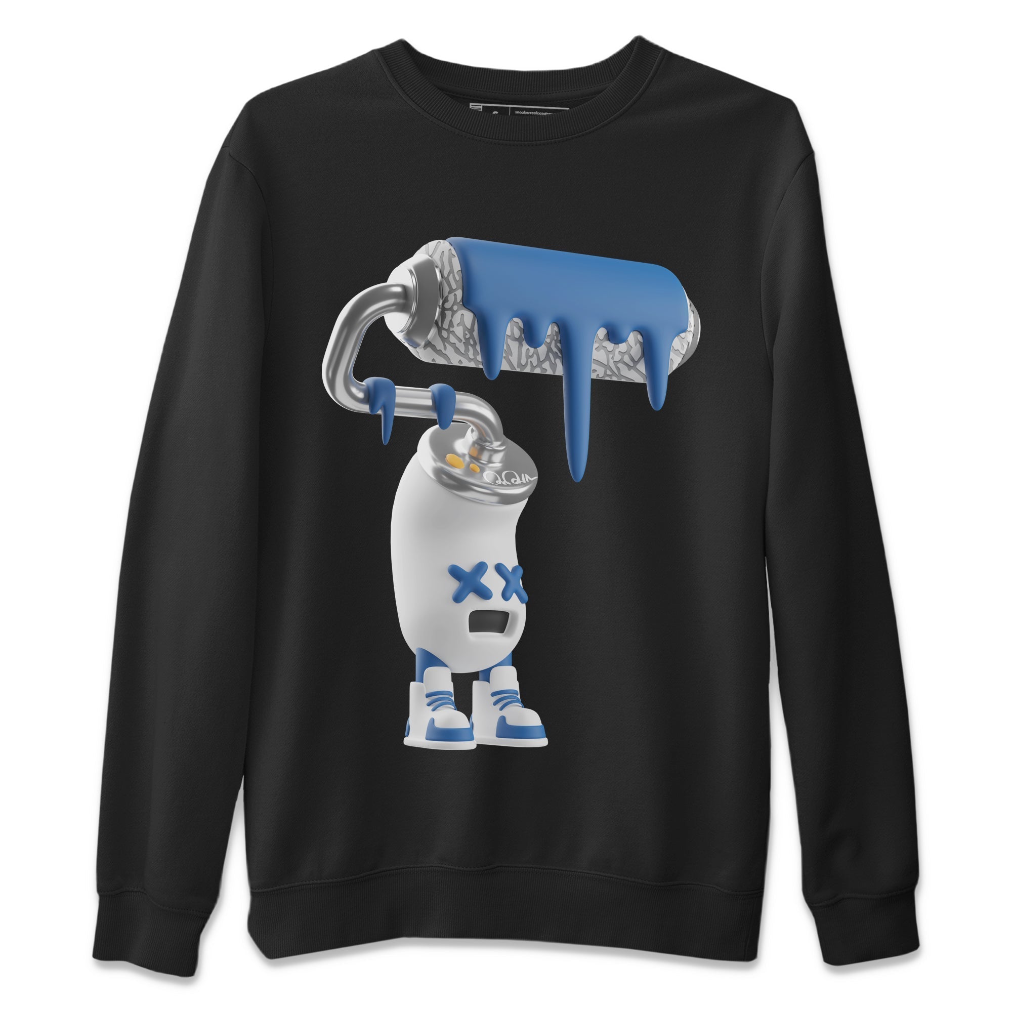 3D Paint Roller Unisex Tops - Air Jordan 3 Wizards