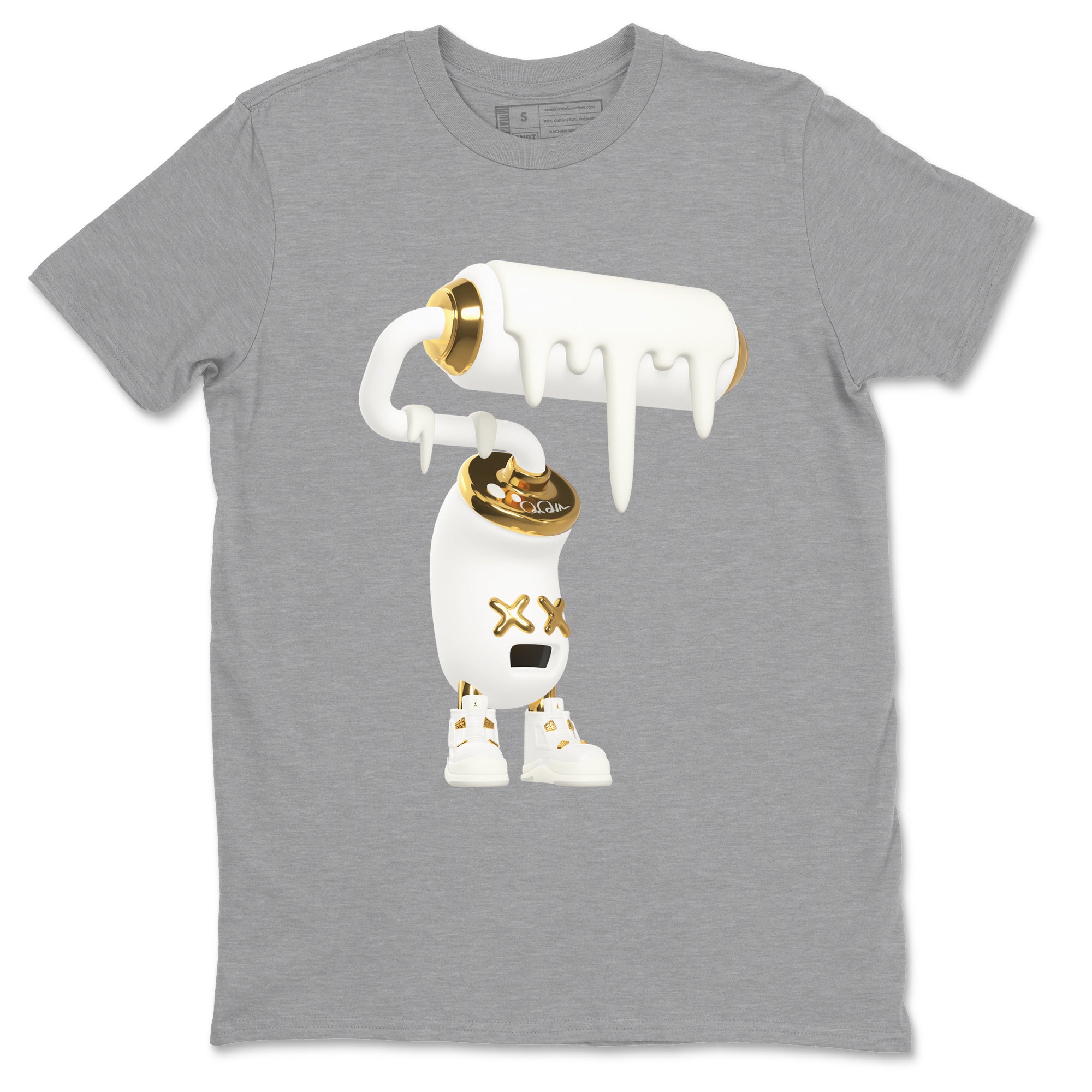 3D Paint Roller snkmatch Tees - Air Jordan 4 Sail 2024