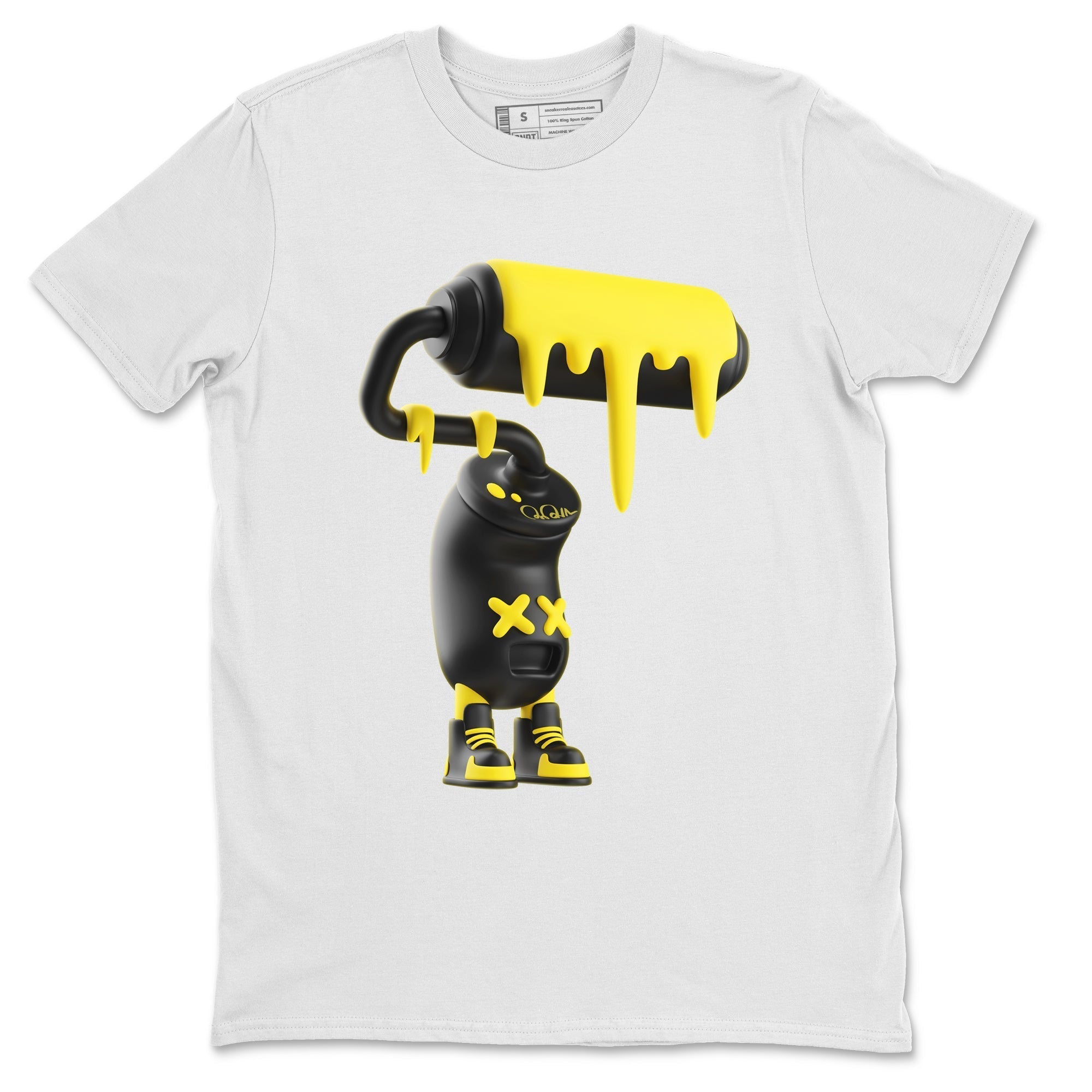 3D Paint Roller Unisex Tops - Air Jordan 4 Thunder