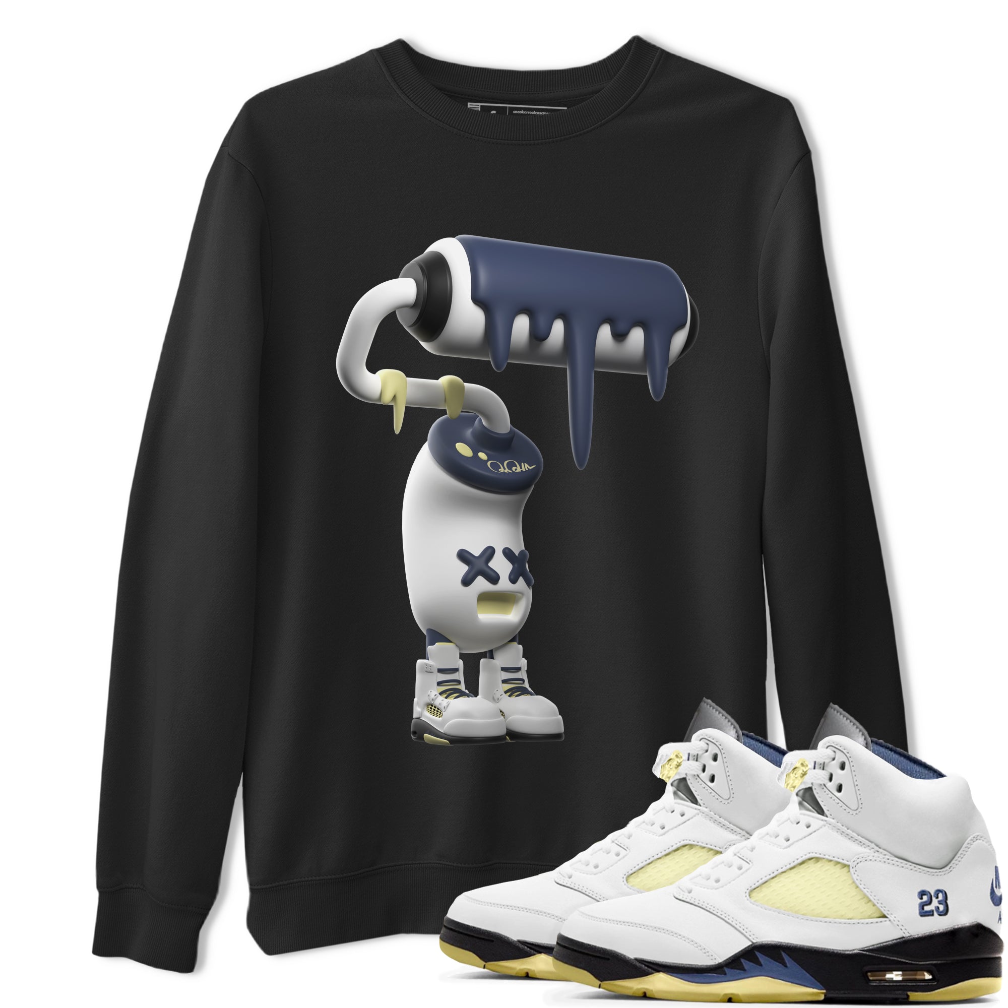 3D Paint Roller snkmatch Tee - Air Jordan 5 A Ma Maniere x Photon Dust