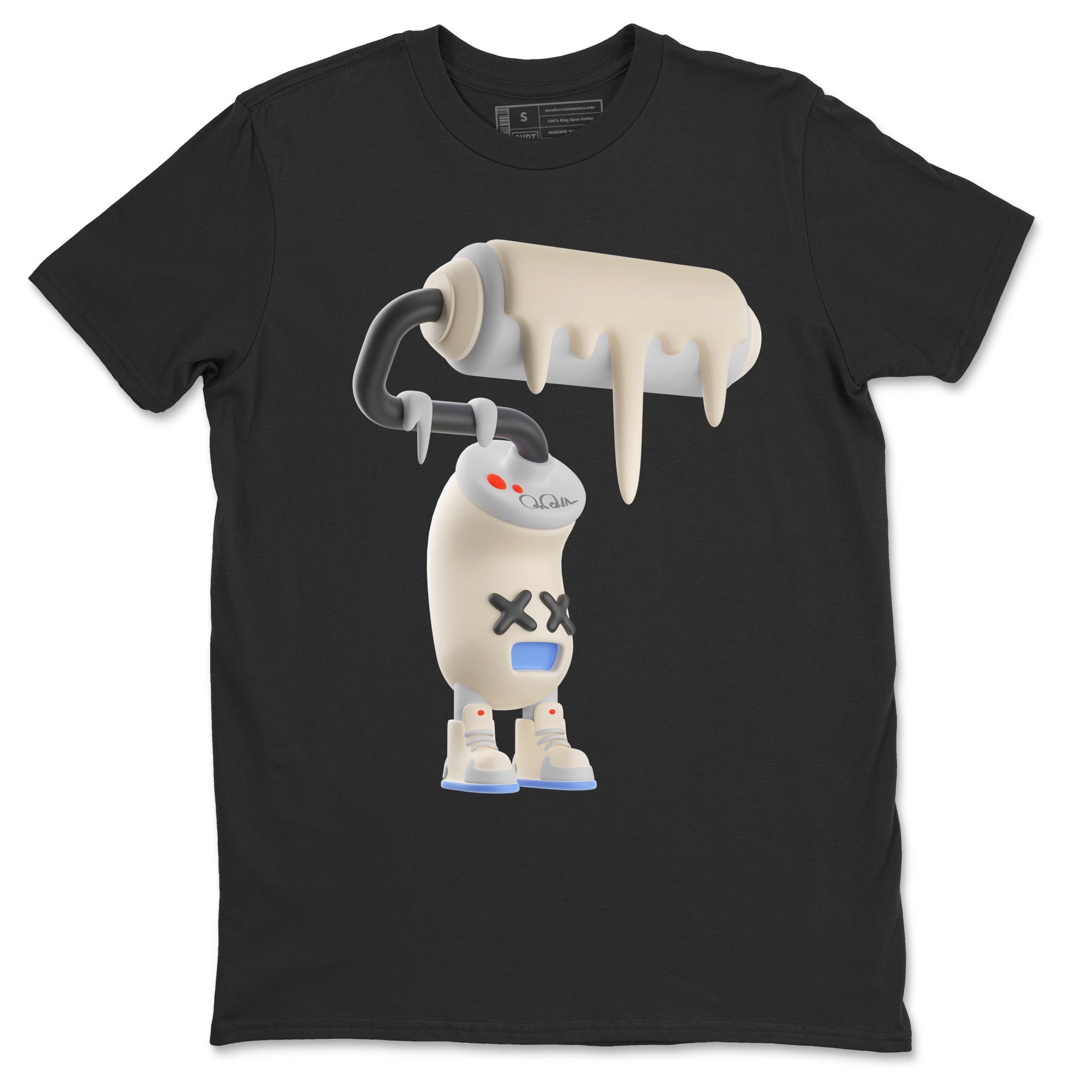 3D Paint Roller Unisex Tops - Air Jordan 5 Craft