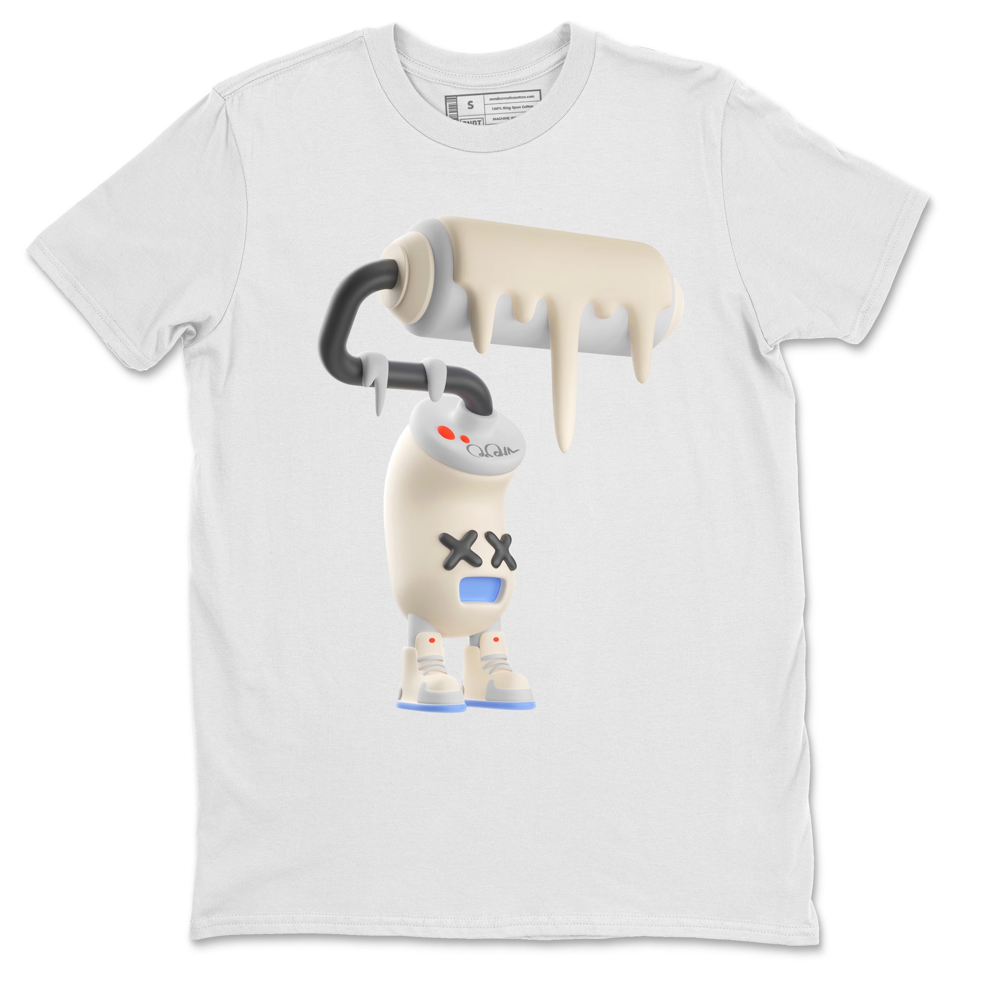 3D Paint Roller Unisex Tops - Air Jordan 5 Craft