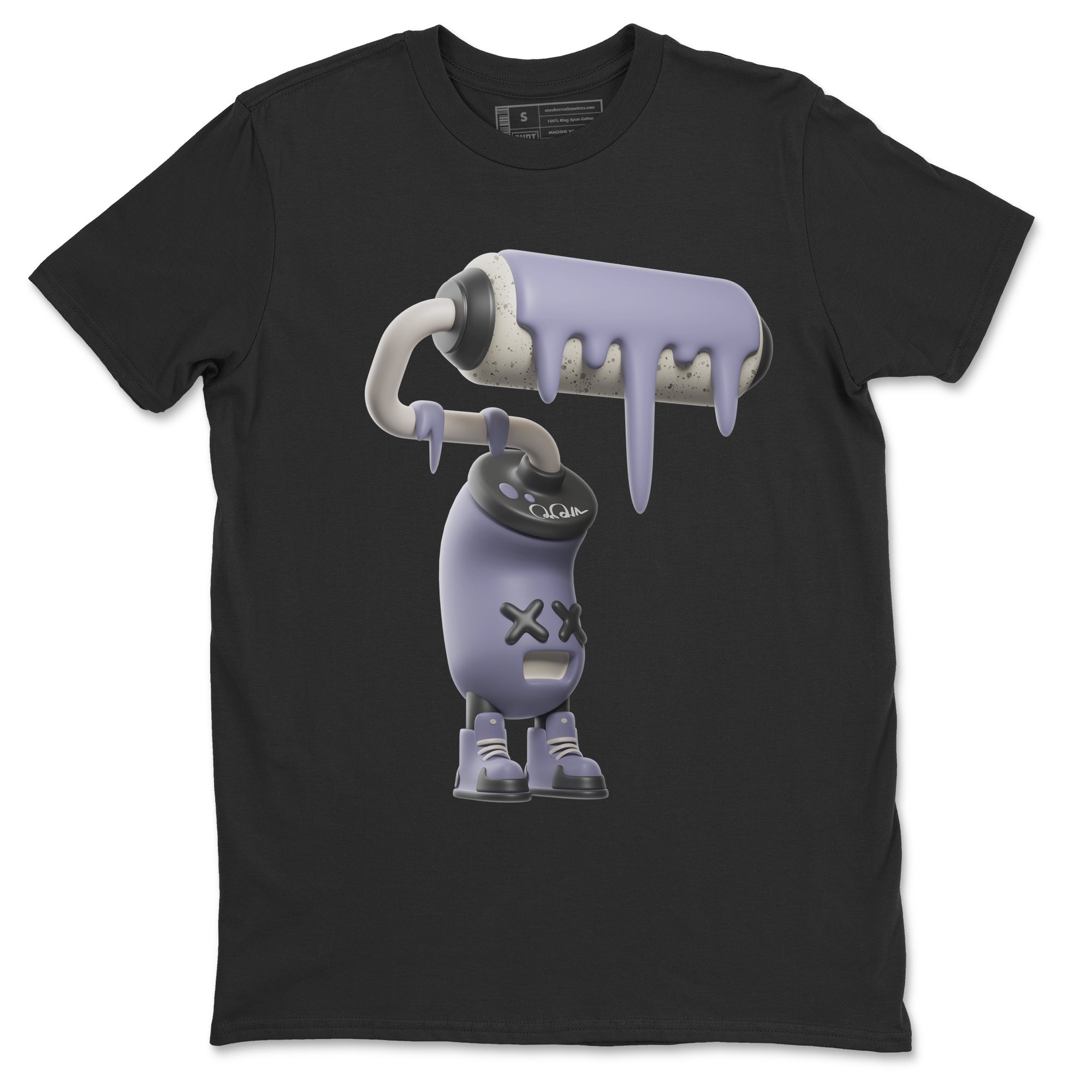 3D Paint Roller Unisex Tops - Air Jordan 5 Indigo Haze