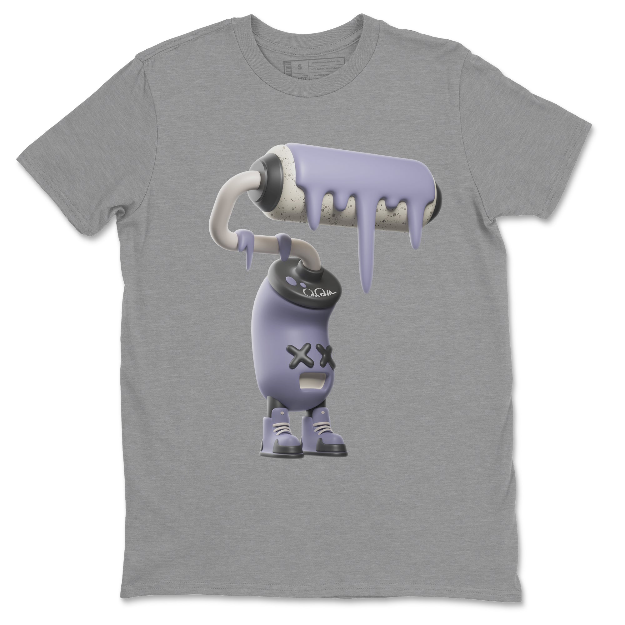 3D Paint Roller Unisex Tops - Air Jordan 5 Indigo Haze