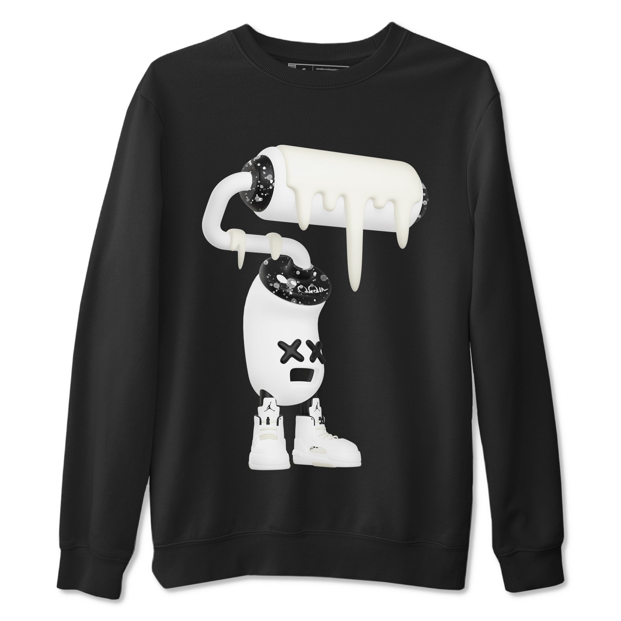 3D Paint Roller snkmatch Tees - Air Jordan 5 Sail