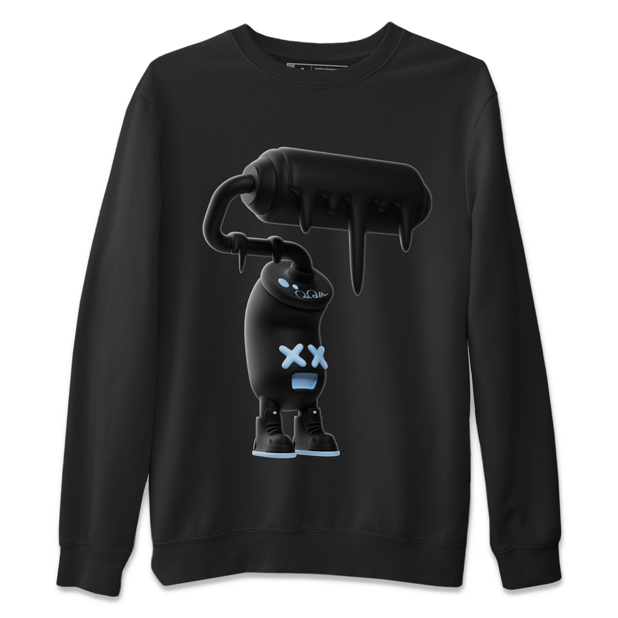 3D Paint Roller Unisex Tops - Air Jordan 7 Chambray
